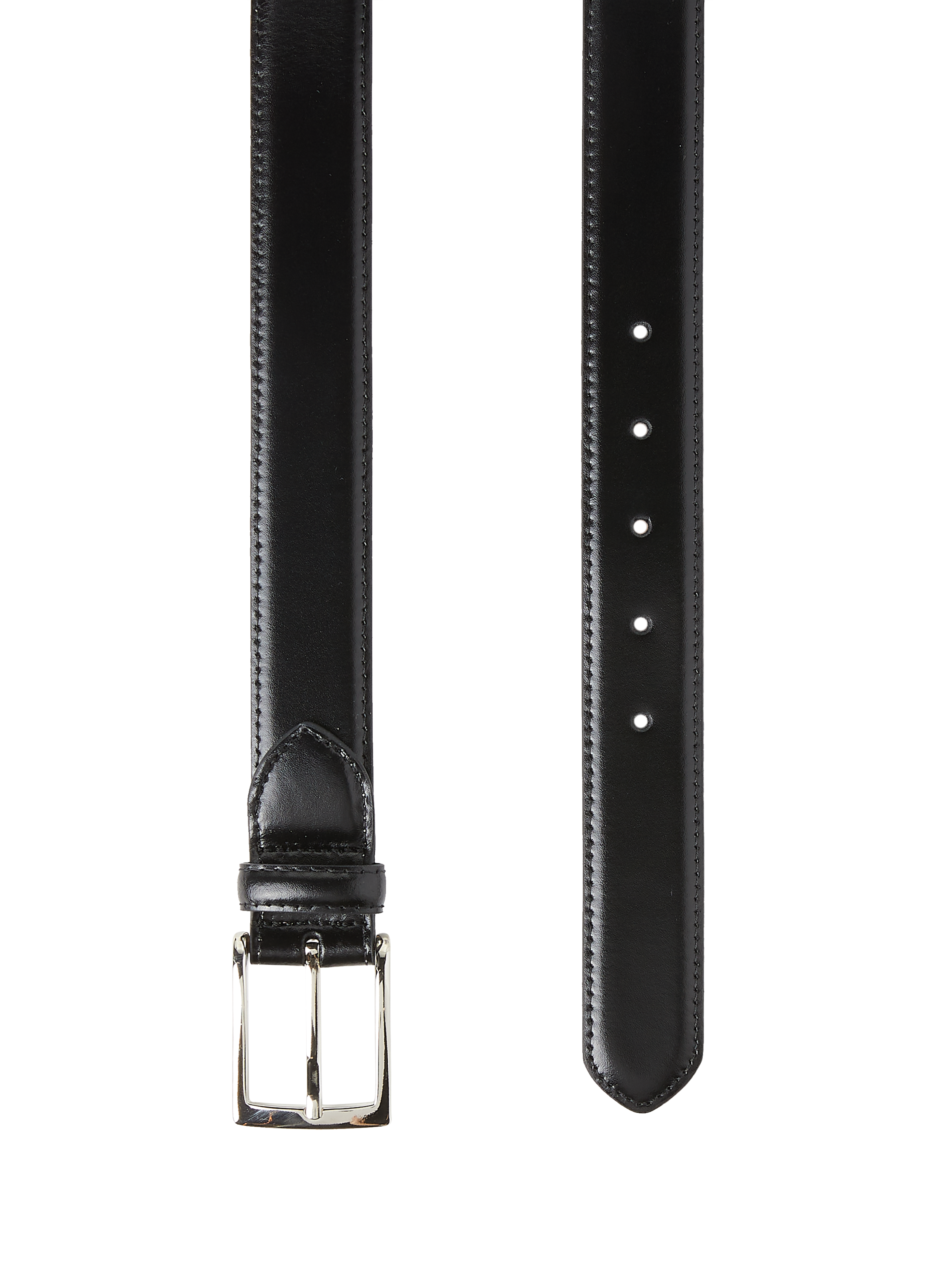 Leather belt AU PRINTEMPS PARIS Black