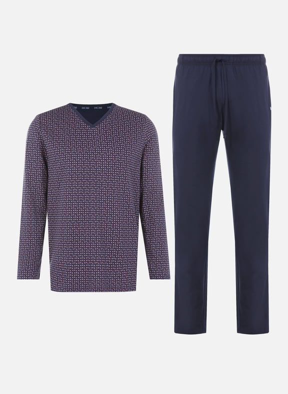 Ensemble de pyjama en coton Bleu by HOM HOM Ensemble de pyjama en coton Bleu