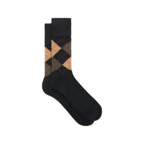Chaussettes à motif losange