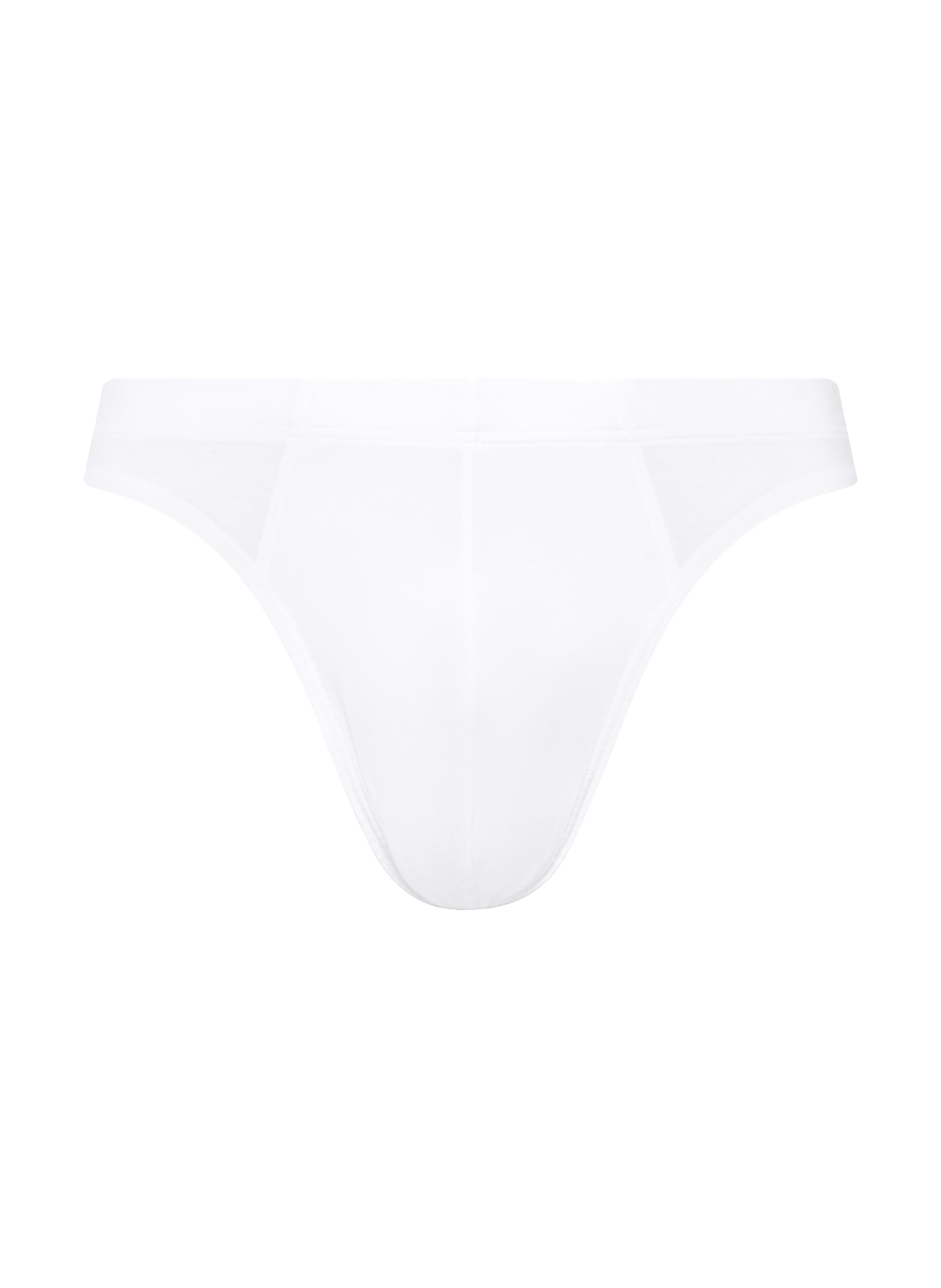 HANRO Slip en coton Blanc