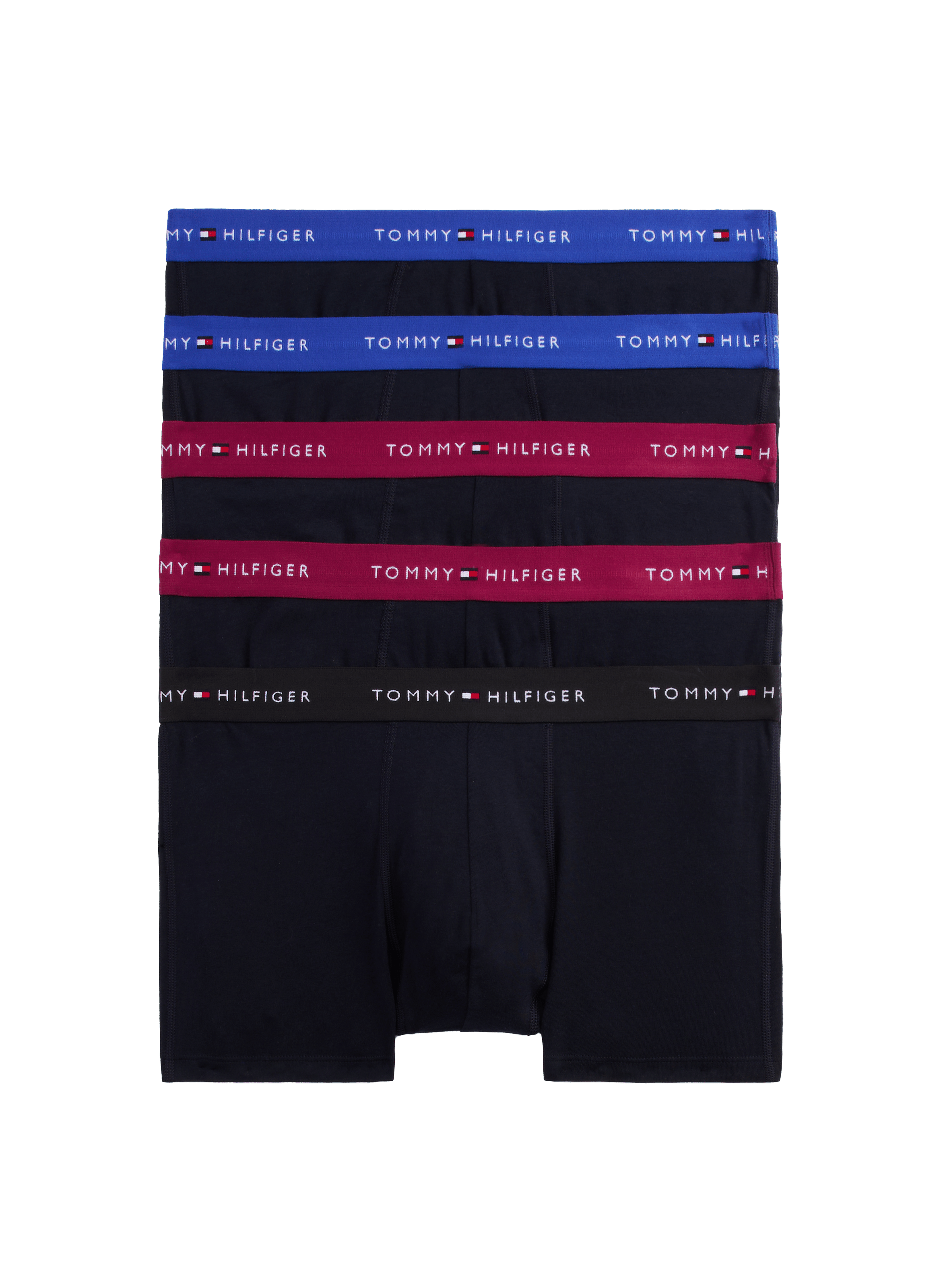 Lot de 5 boxers TOMMY HILFIGER Bleu