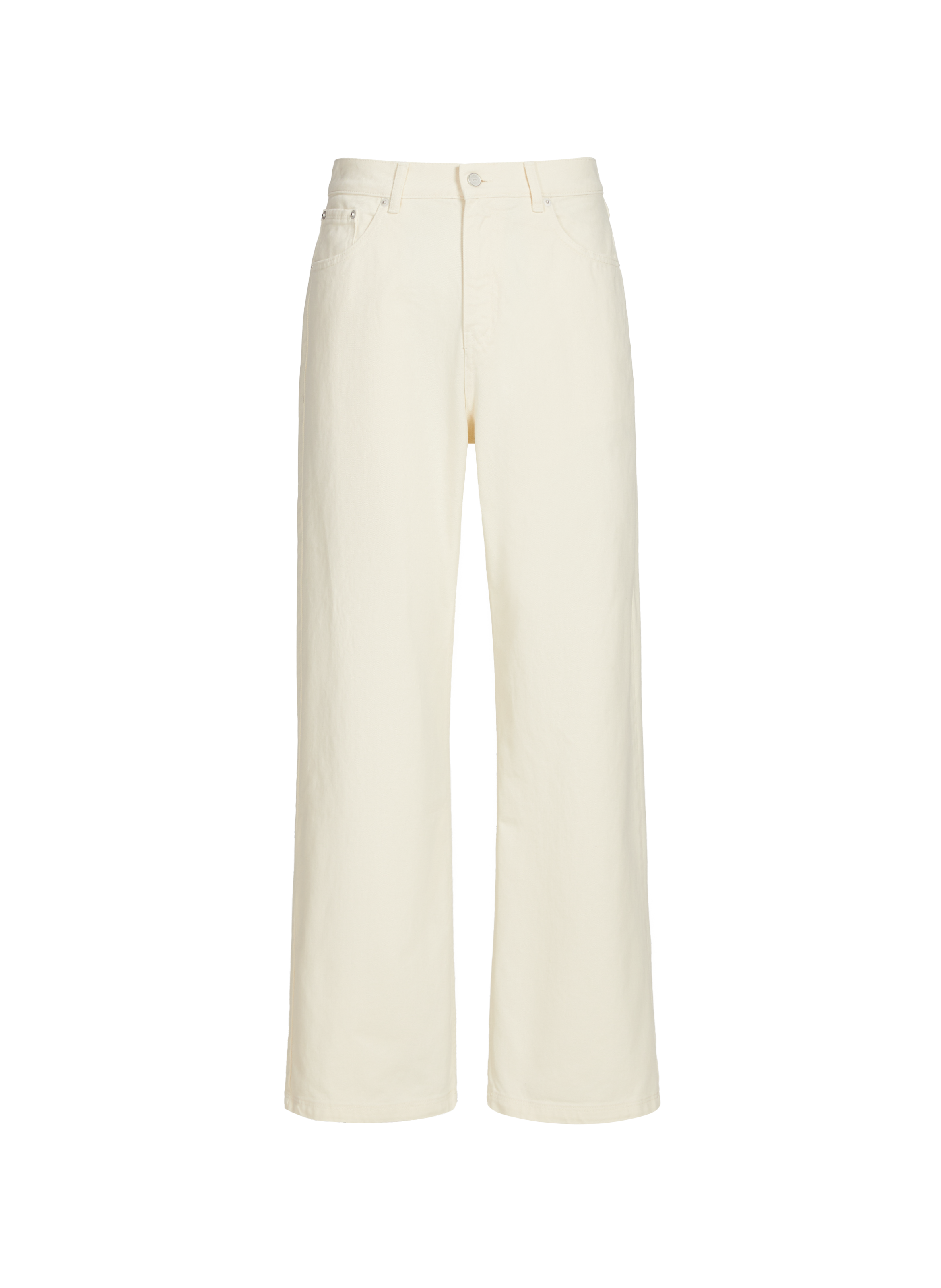 Pantalon large en coton ARTE ANTWERP Beige