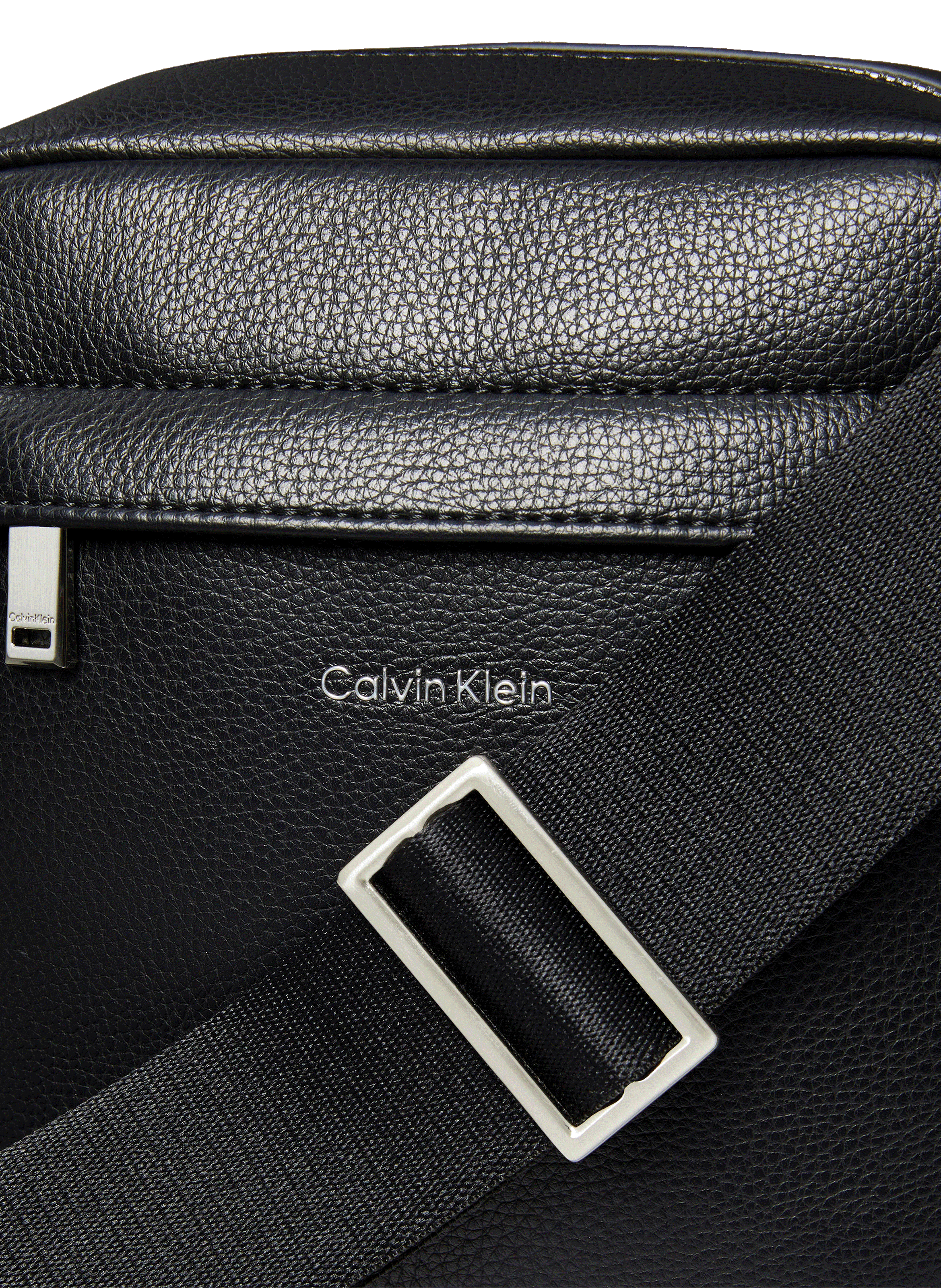 Shoulder bag with logo CALVIN KLEIN Black