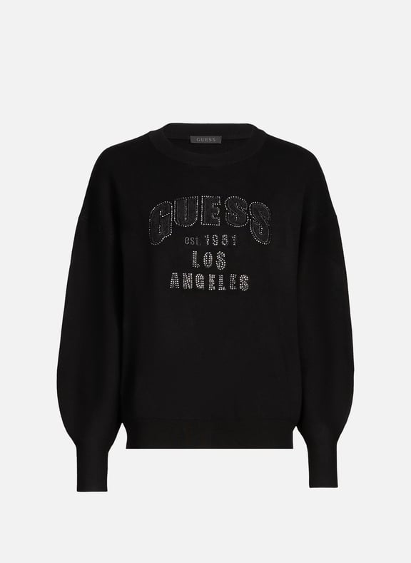 Knit Jumper Black by GUESS GUESS Knit Jumper Black