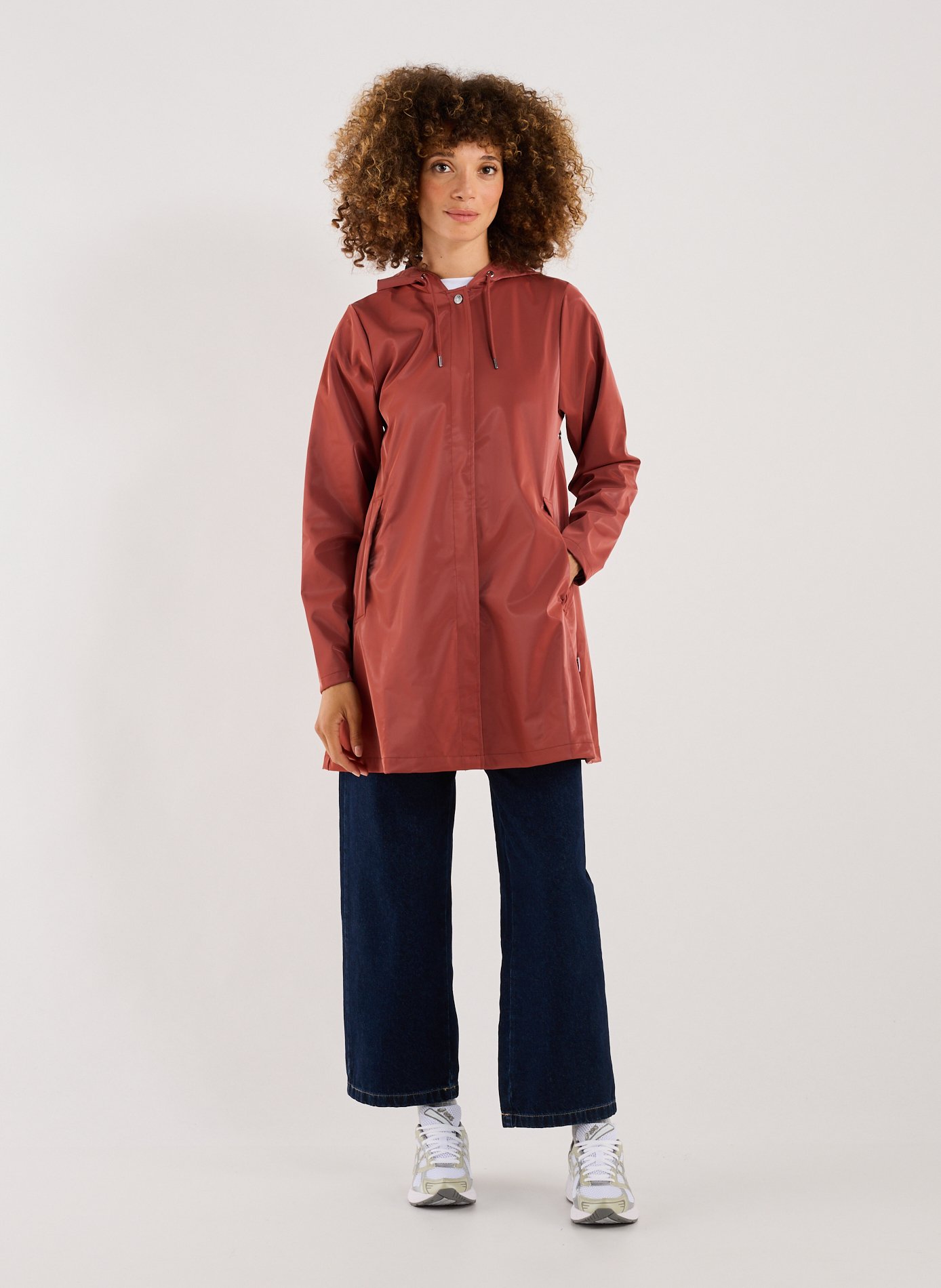 Parka longue W3  RAINS Multicolore