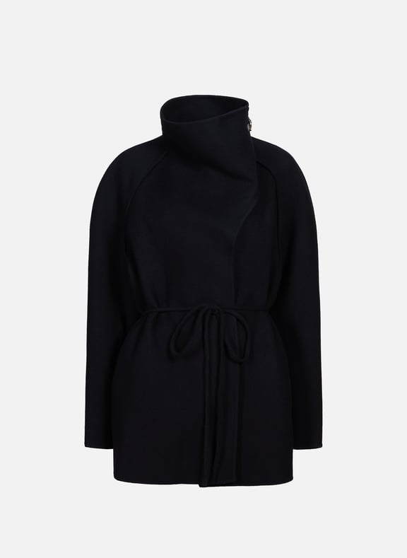 Manteau ample en laine Bleu by LE 17 SEPTEMBRE LE 17 SEPTEMBRE Manteau ample en laine Bleu