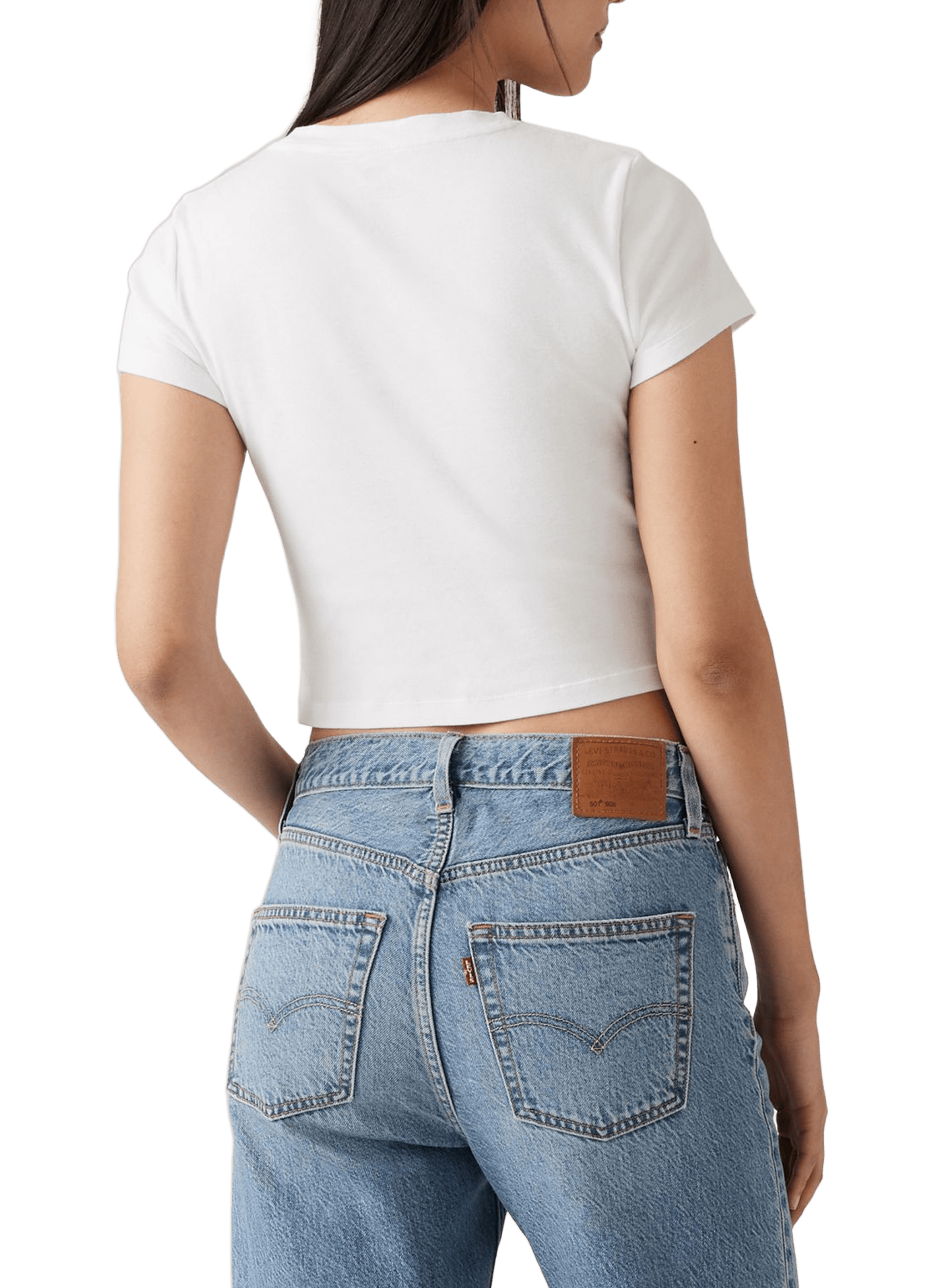 T-shirt en coton LEVI&#039;S Blanc