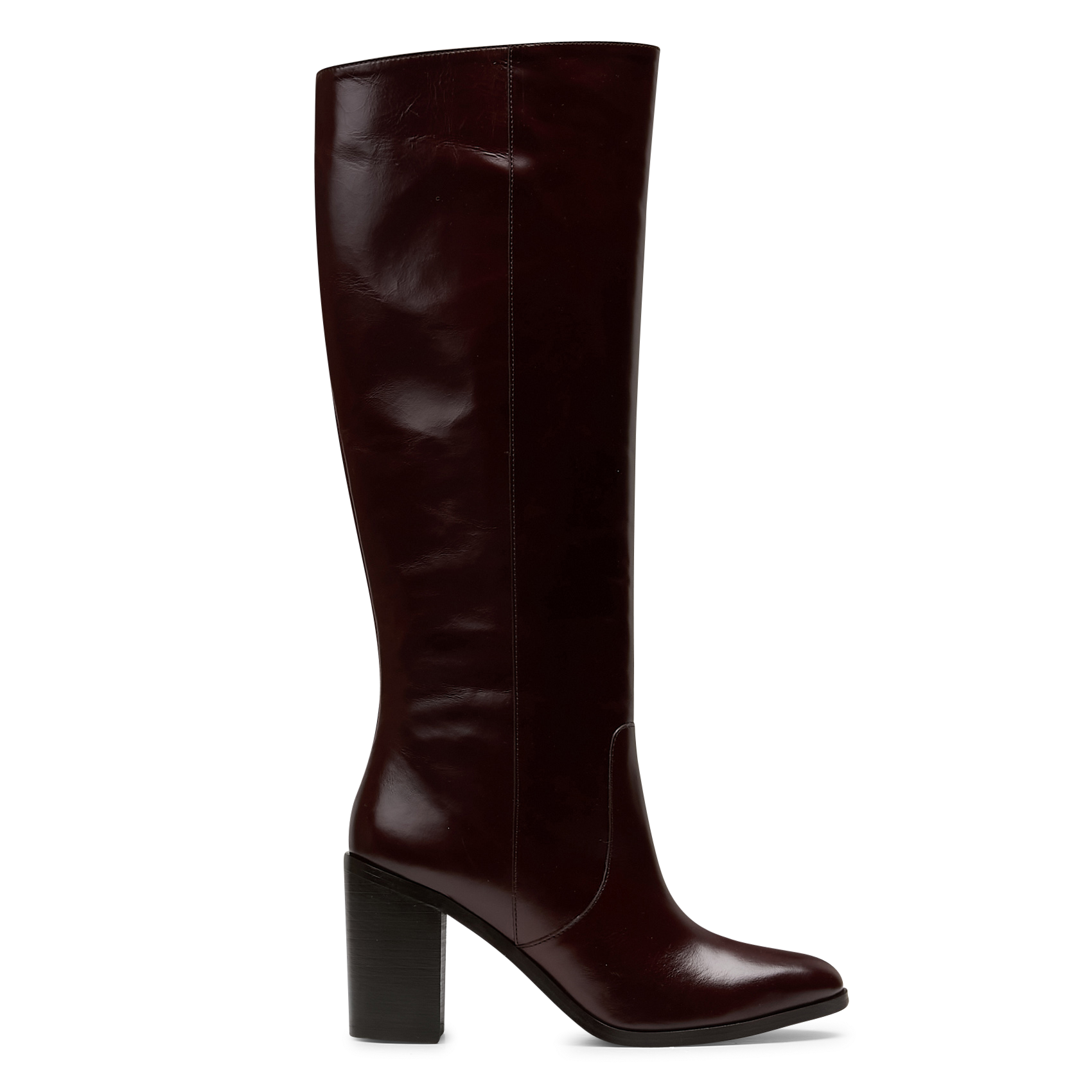Bottes en cuir vanessa MAISON 123 Marron