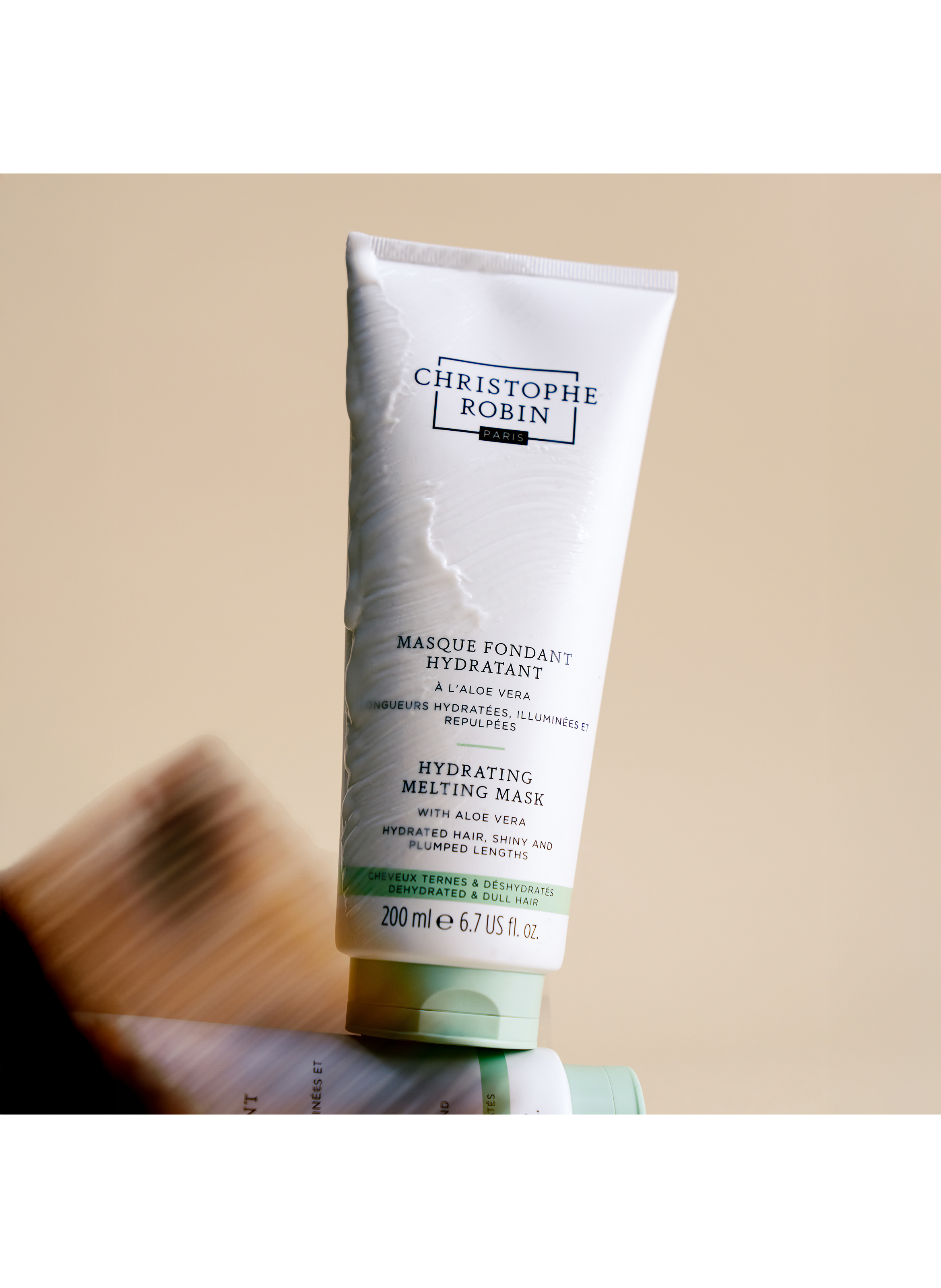 Masque fondant hydratant à l&#039;aloe vera CHRISTOPHE ROBIN No color