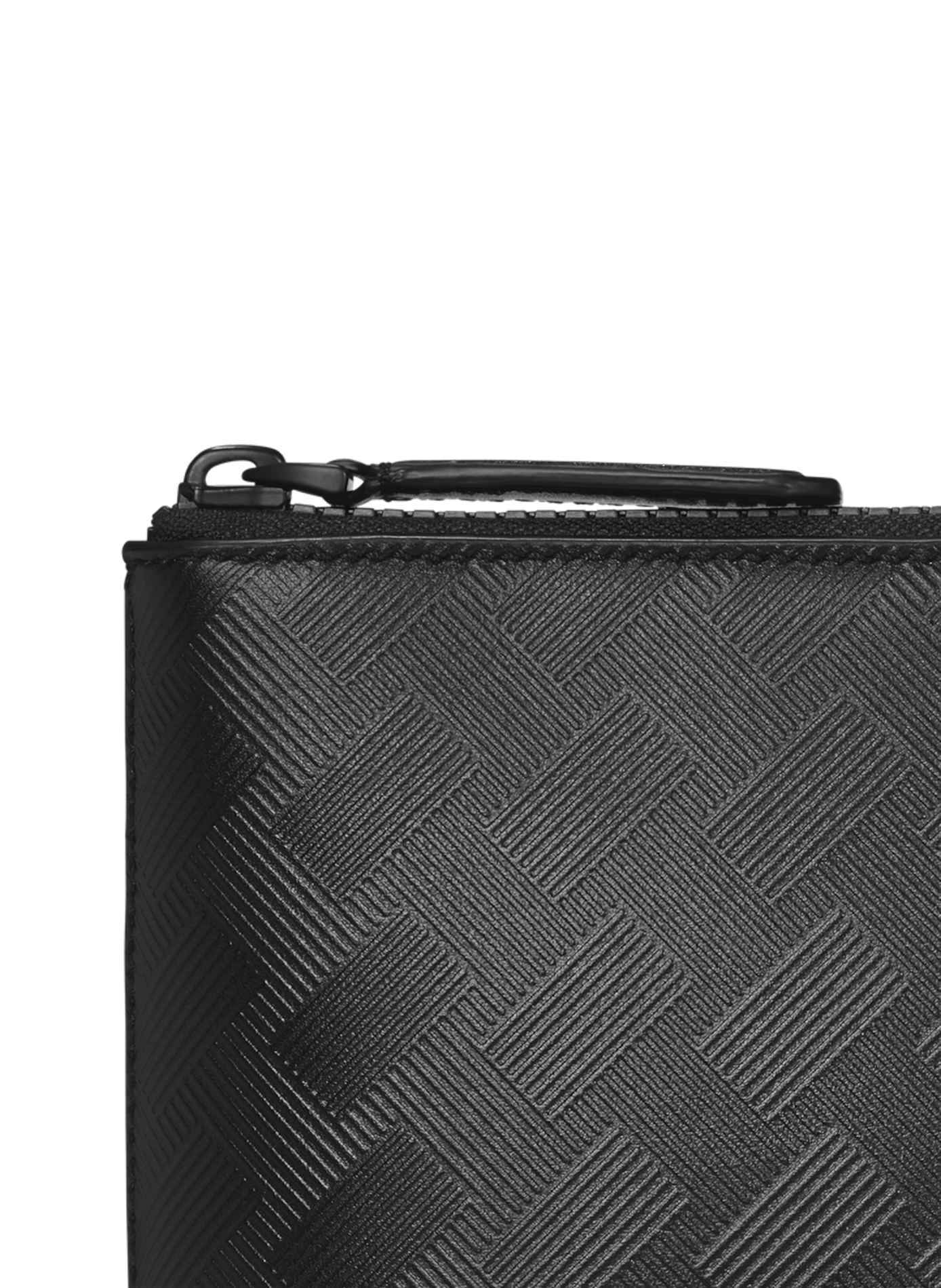 Pochette en cuir texturé MONTBLANC Noir