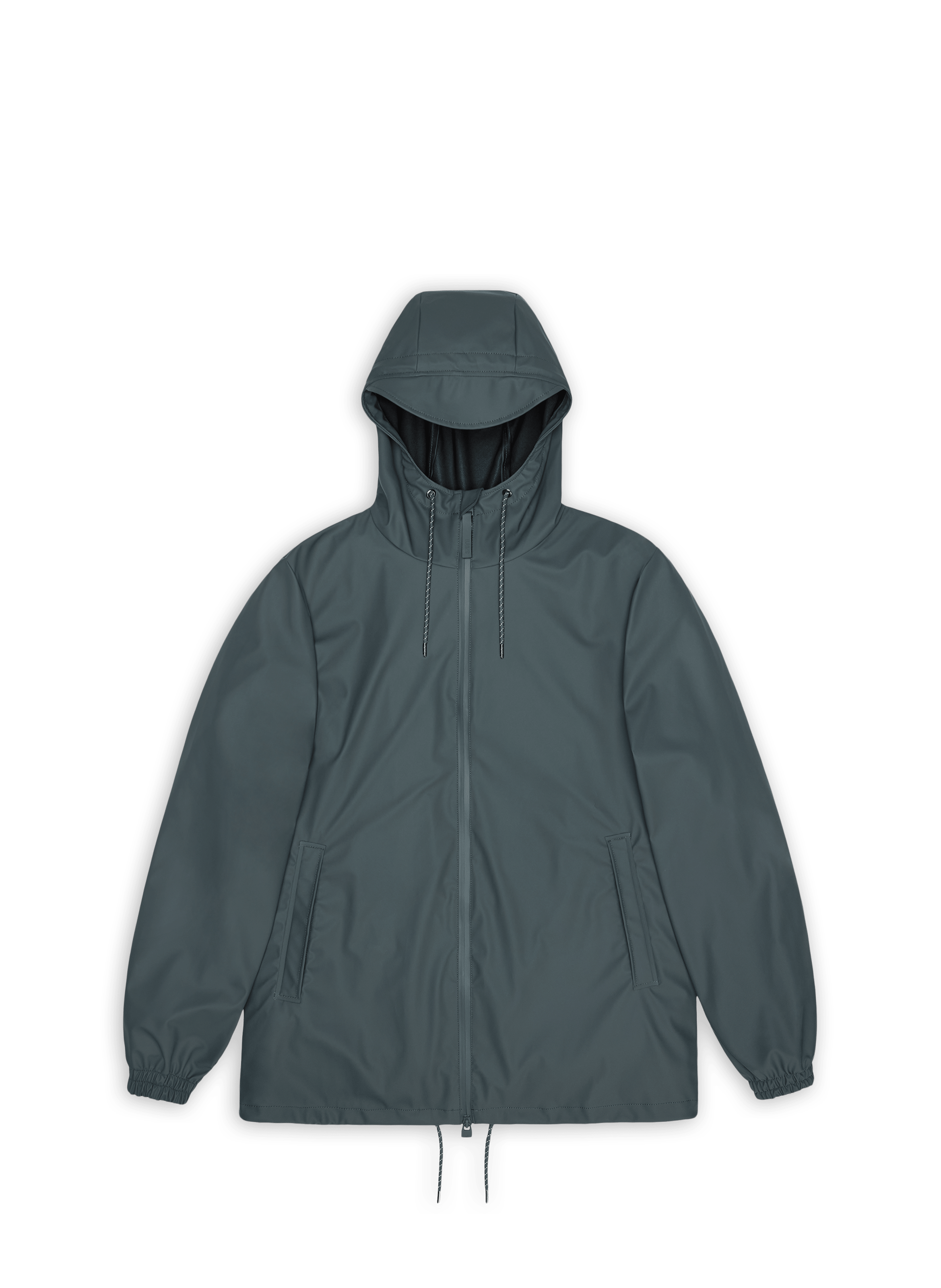 Veste imperméable à capuche RAINS Gris