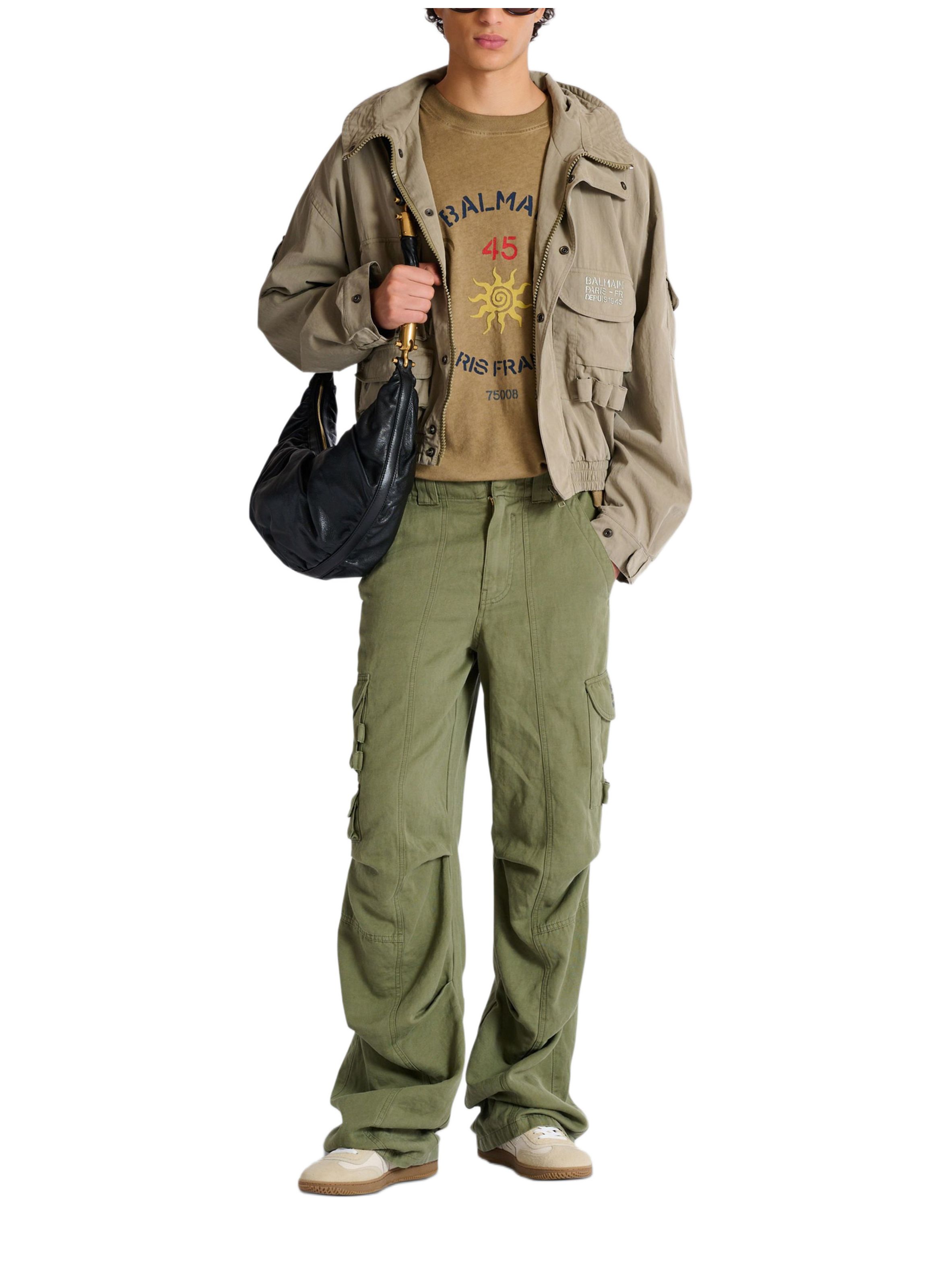T-shirt imprimé balmain club BALMAIN Beige