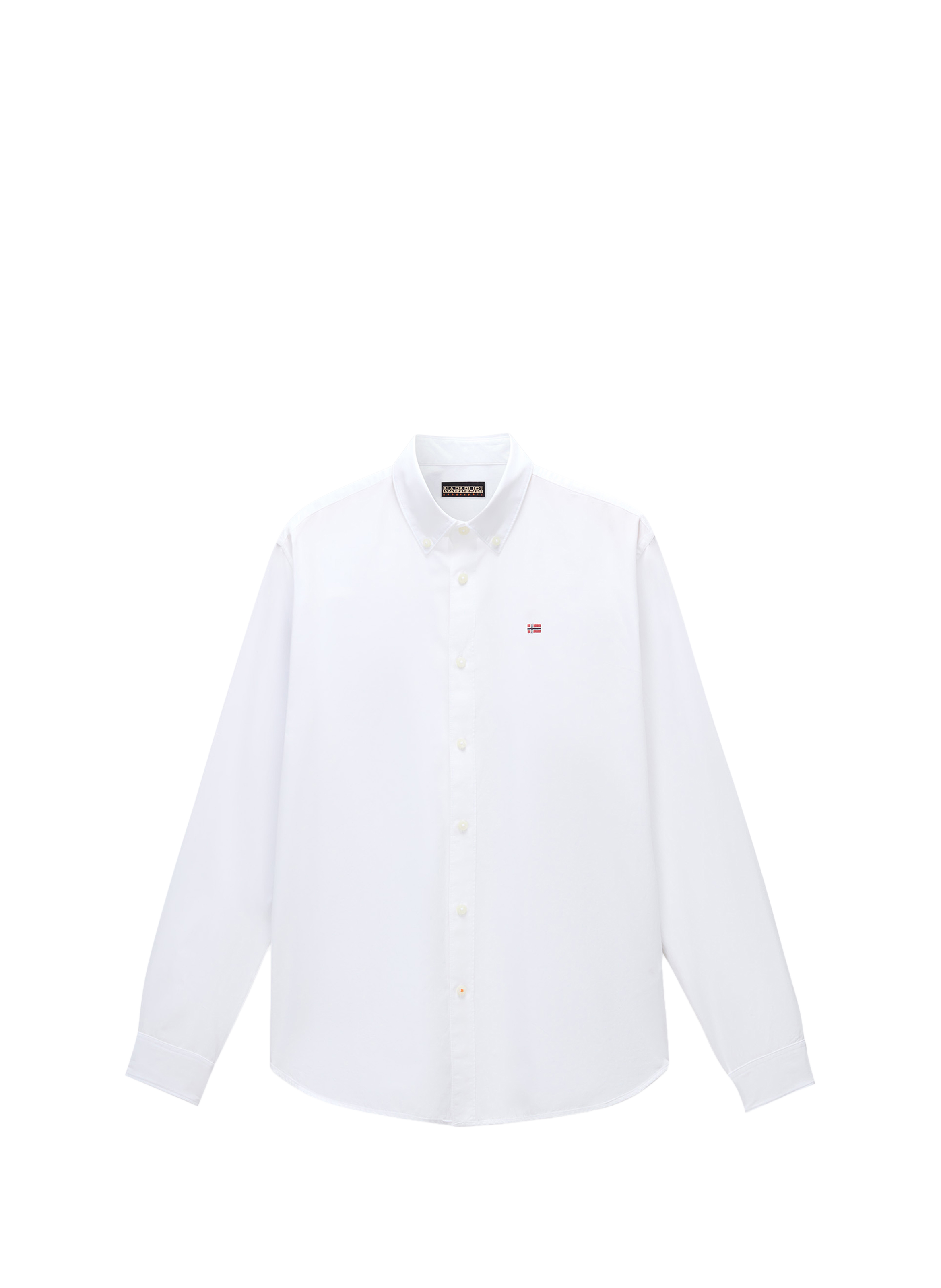 Chemise G-Terra en coton NAPAPIJRI Blanc