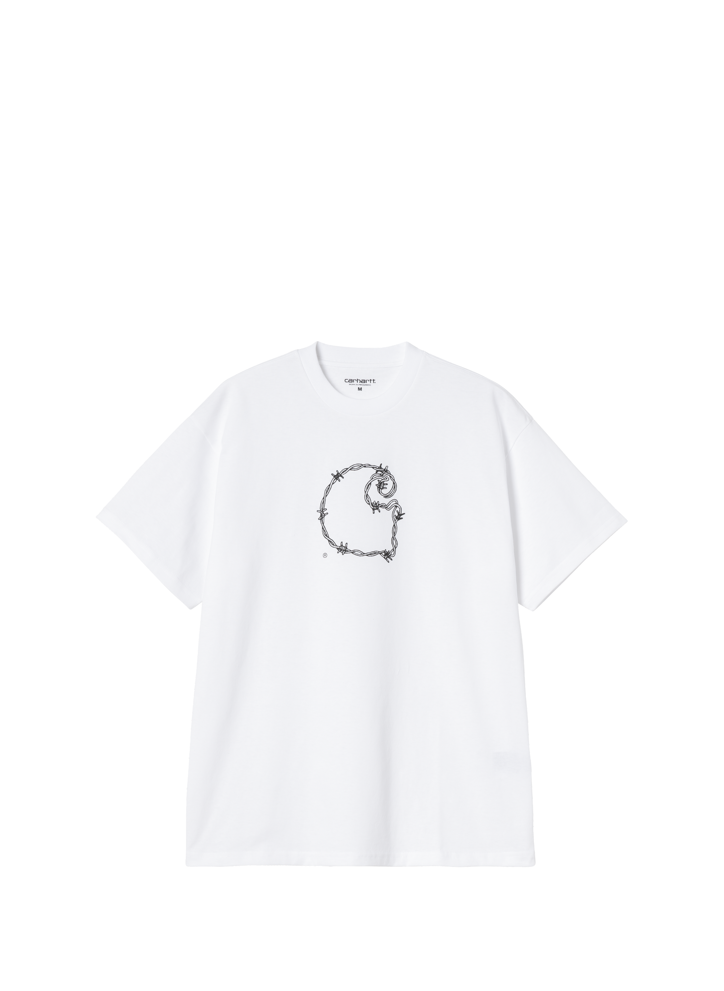 T-shirt à logo en coton CARHARTT WIP Blanc