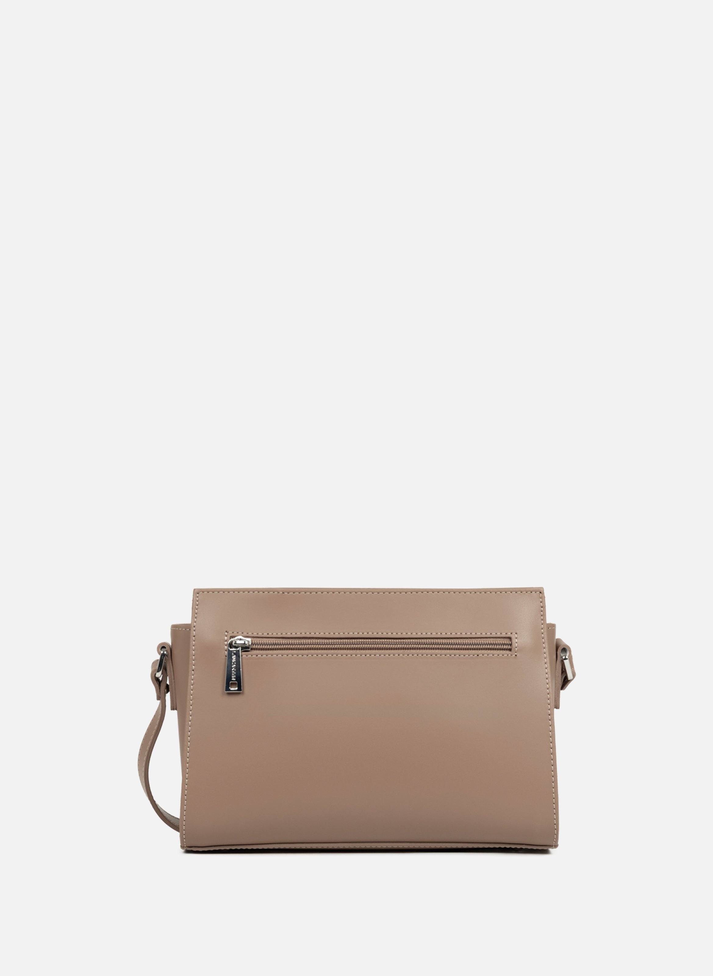 Petit sac trotteur - smooth LANCASTER Marron