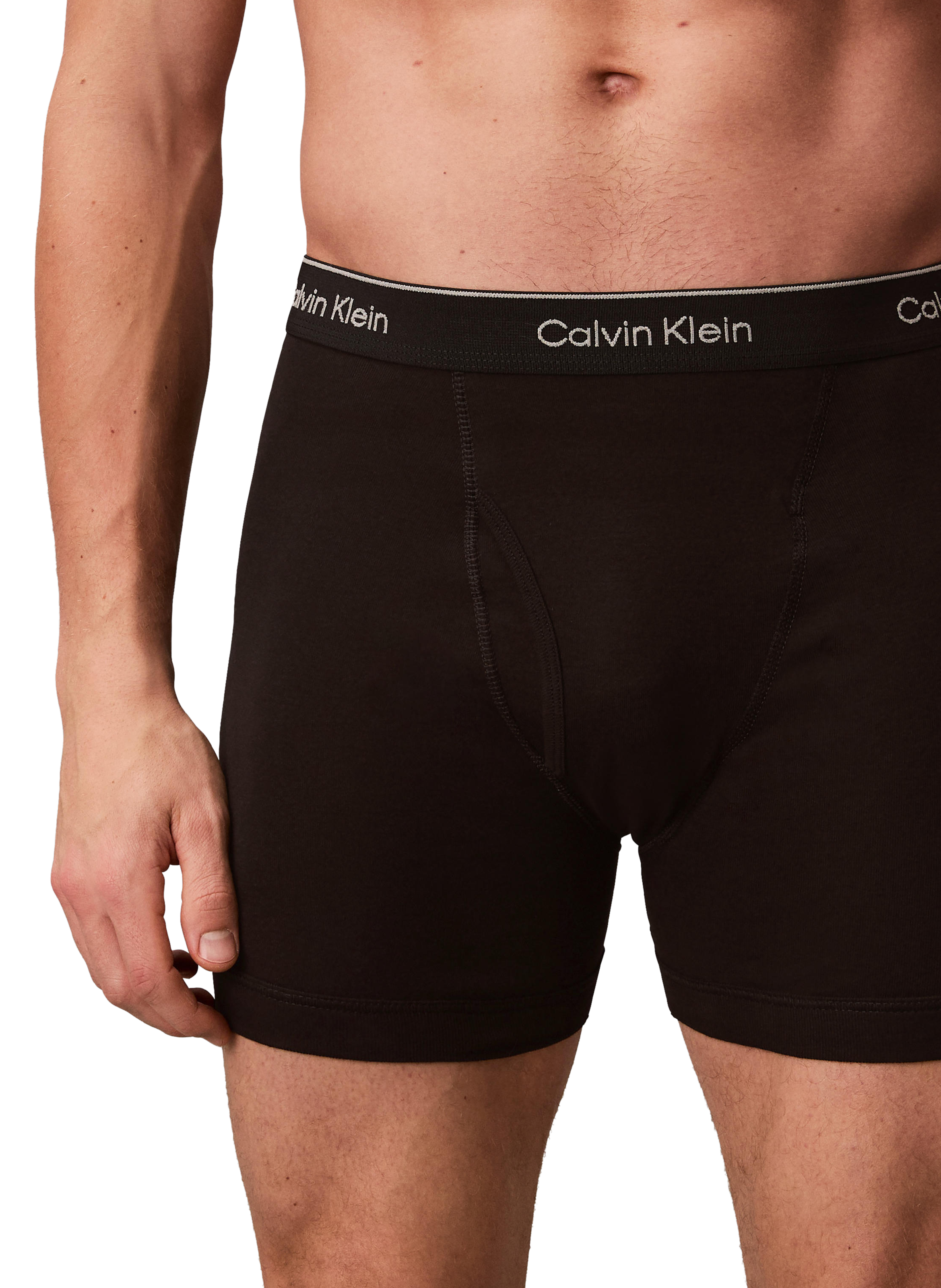 Lot de 3 caleçons en coton CALVIN KLEIN Noir