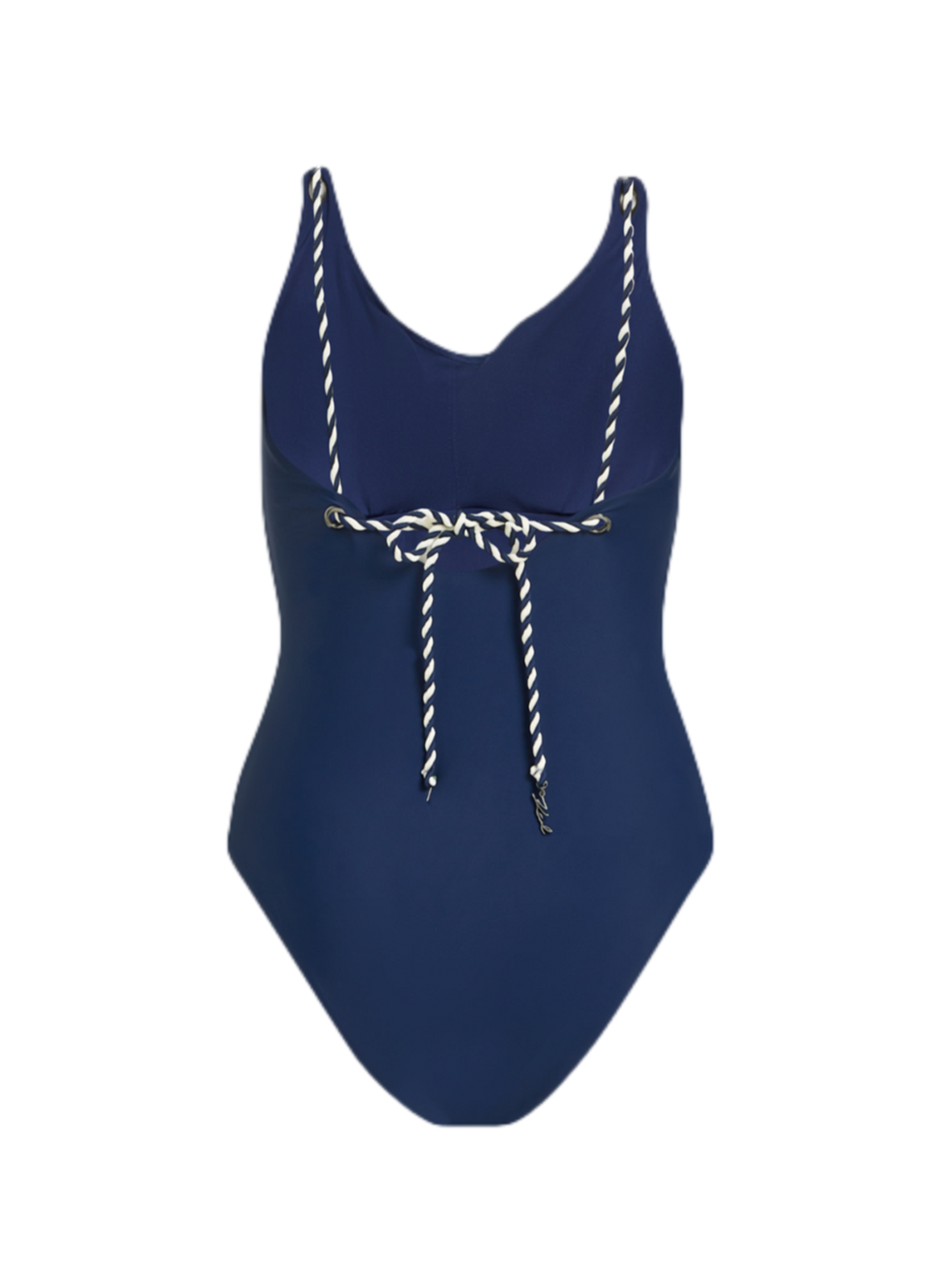 Maillot de bain 1 pièce à nouer KARL LAGERFELD Bleu