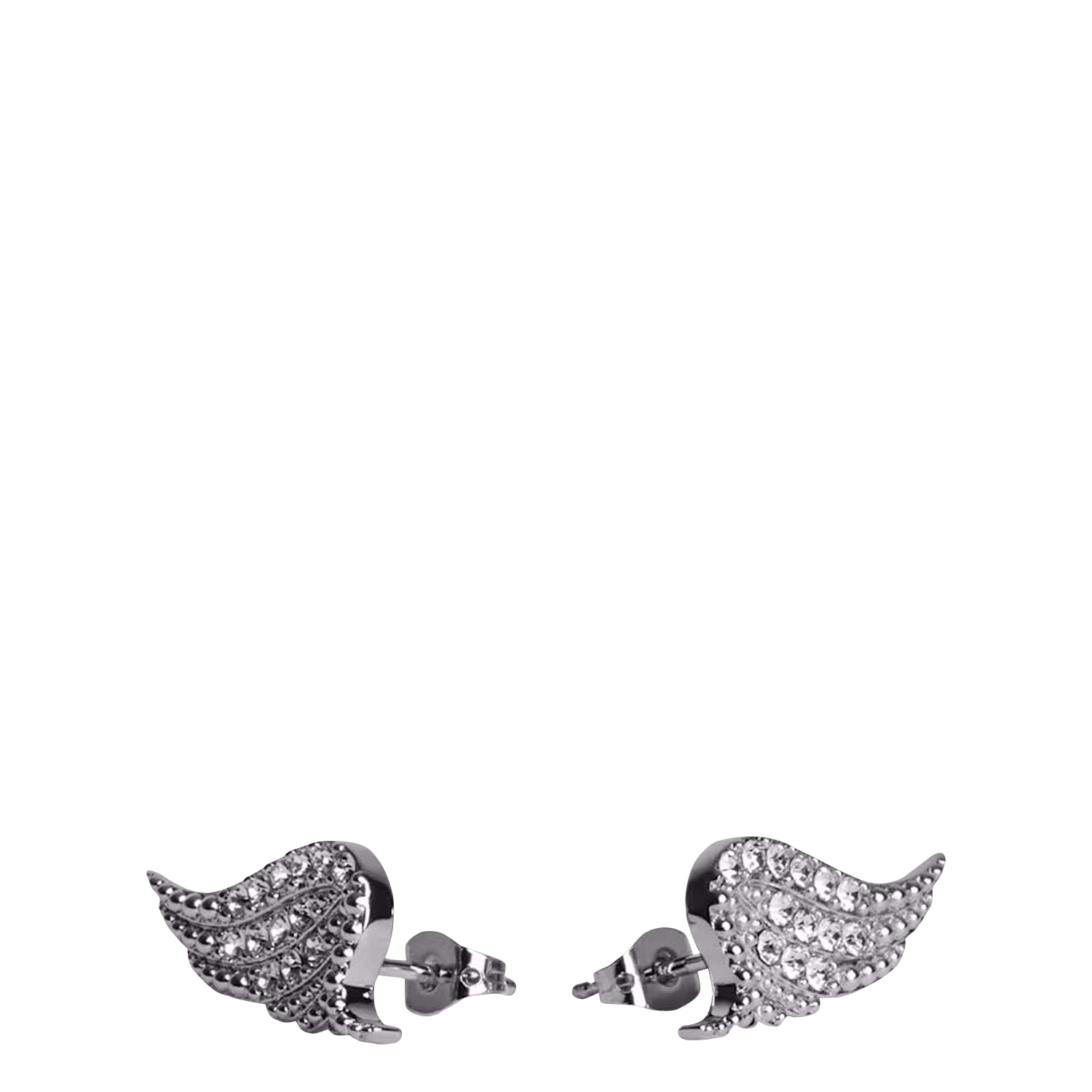 Rock brass earrings for pierced ears ZADIG&VOLTAIRE Silver