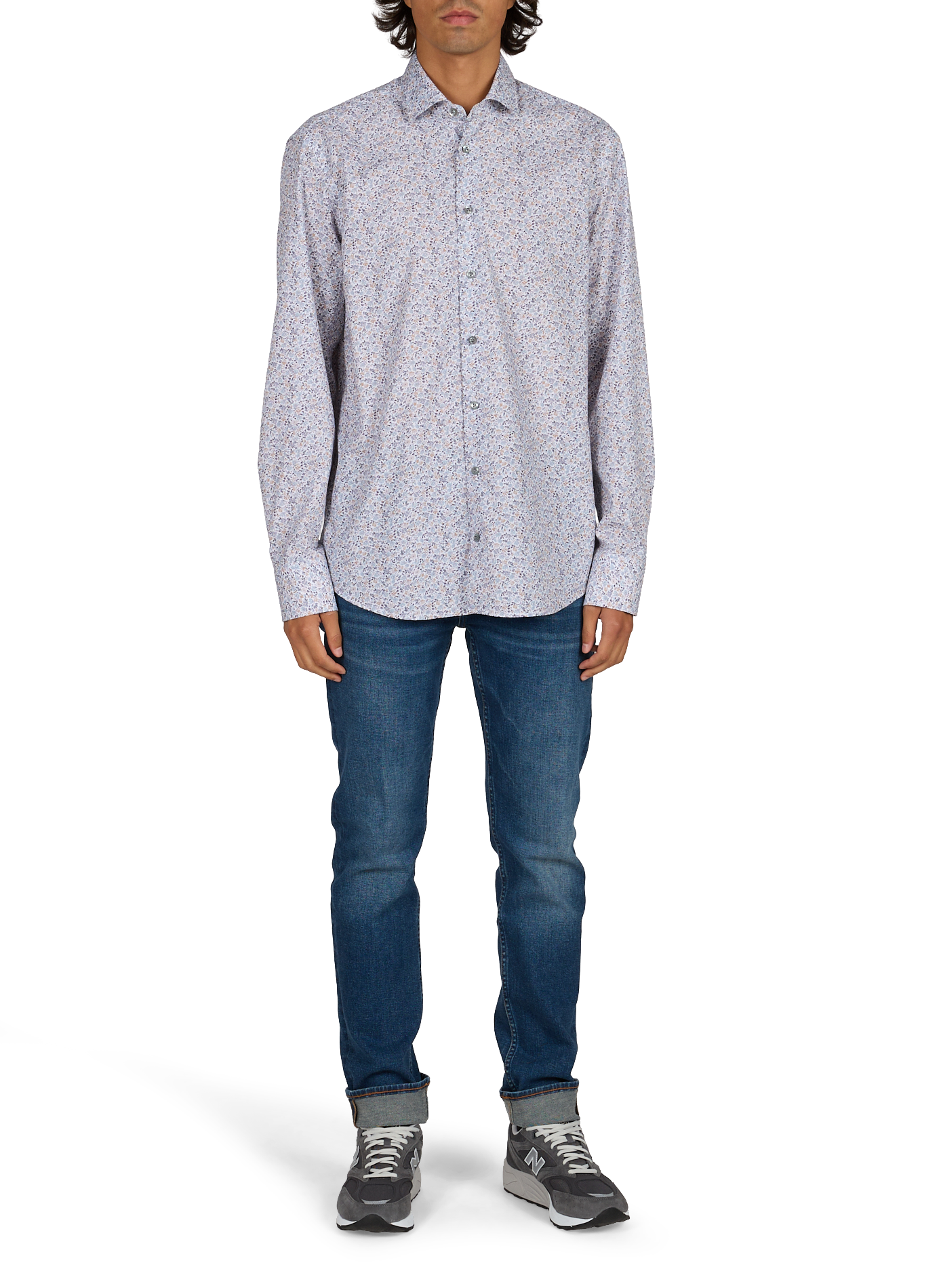 Cotton shirt VAN LAACK Blue