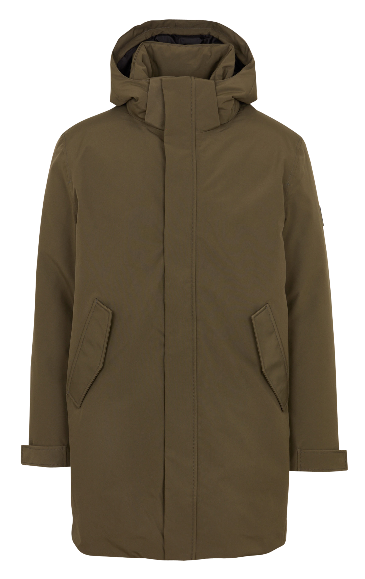 Waterdichte parka met opstaande kraag ARMOR-LUX Groen