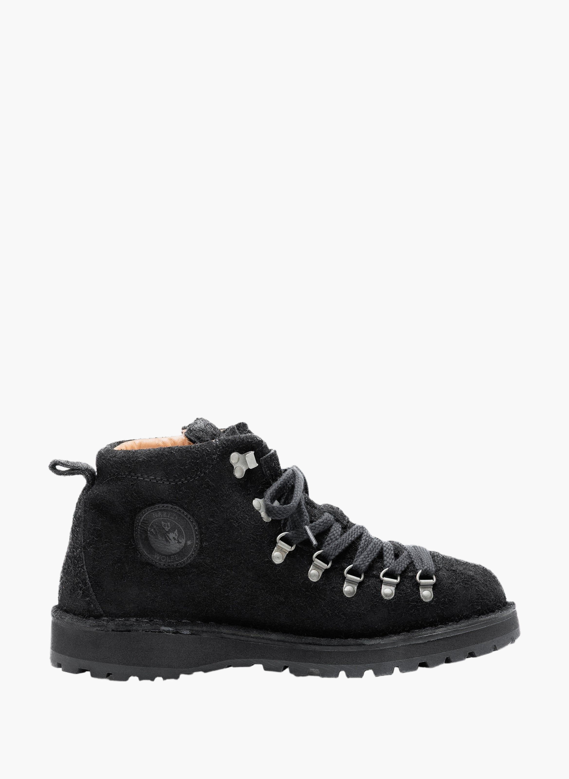Bottines arctic en daim NAKED WOLFE Noir
