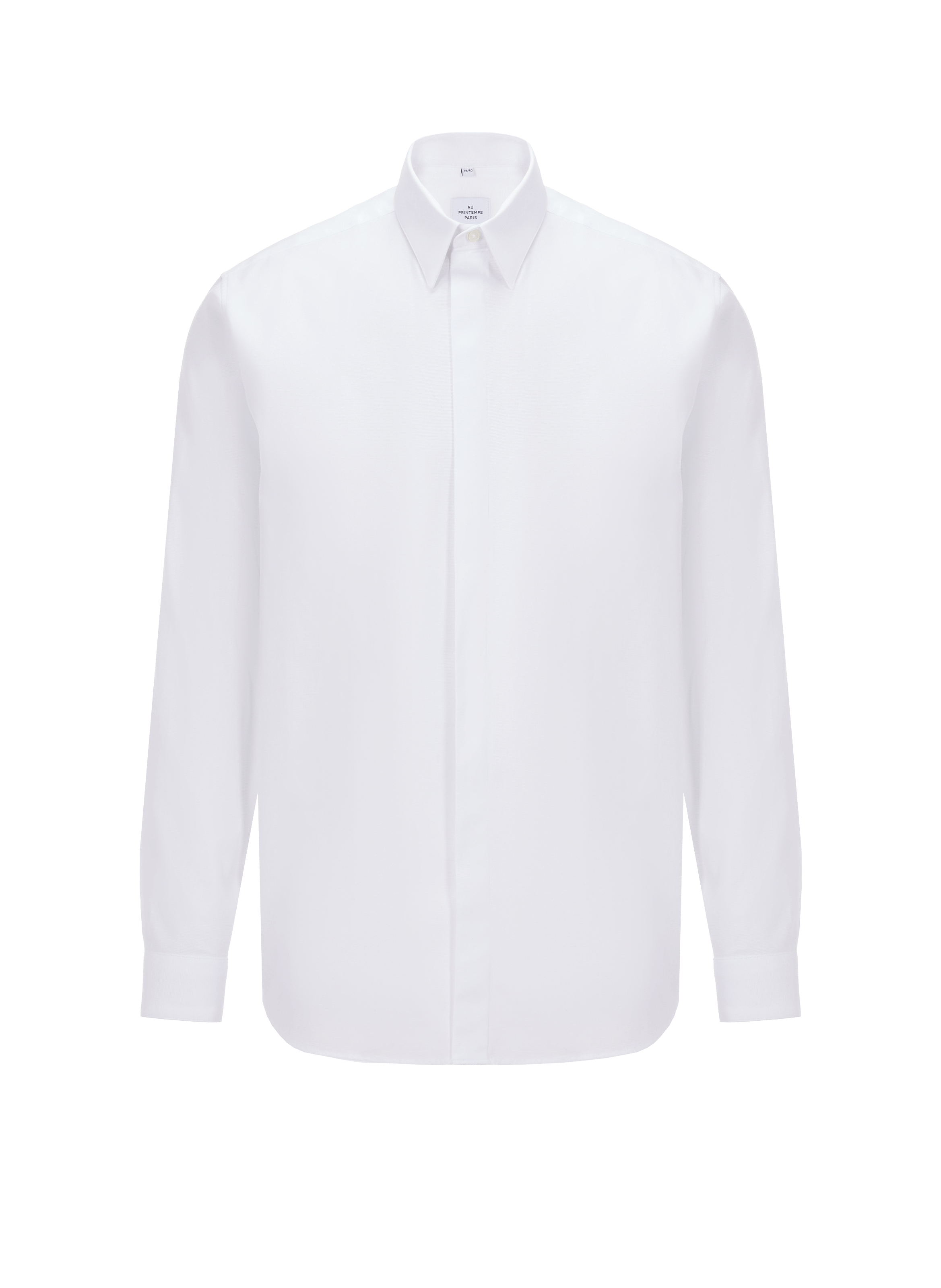 AU PRINTEMPS PARIS Chemise en coton Blanc