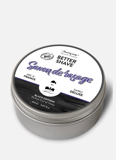 BETTER SHAVE - Black Edition shaving soap MONSIEUR BARBIER BETTER SHAVE - Black Edition shaving soap MONSIEUR BARBIER