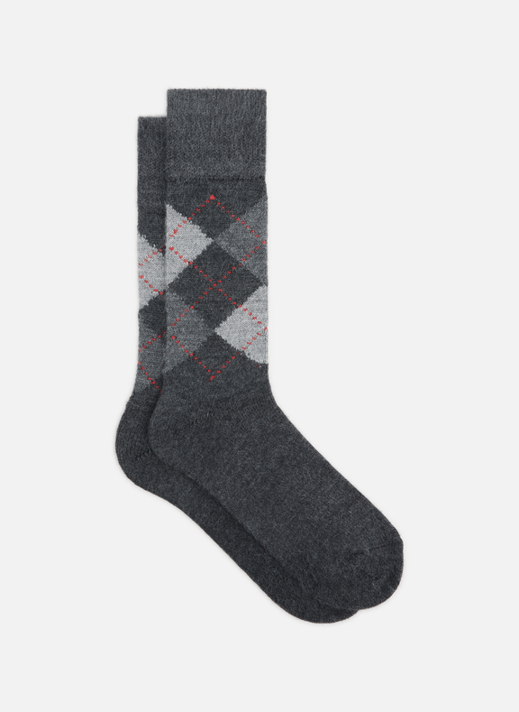BURLINGTON Diamond-patterned socks  Grey