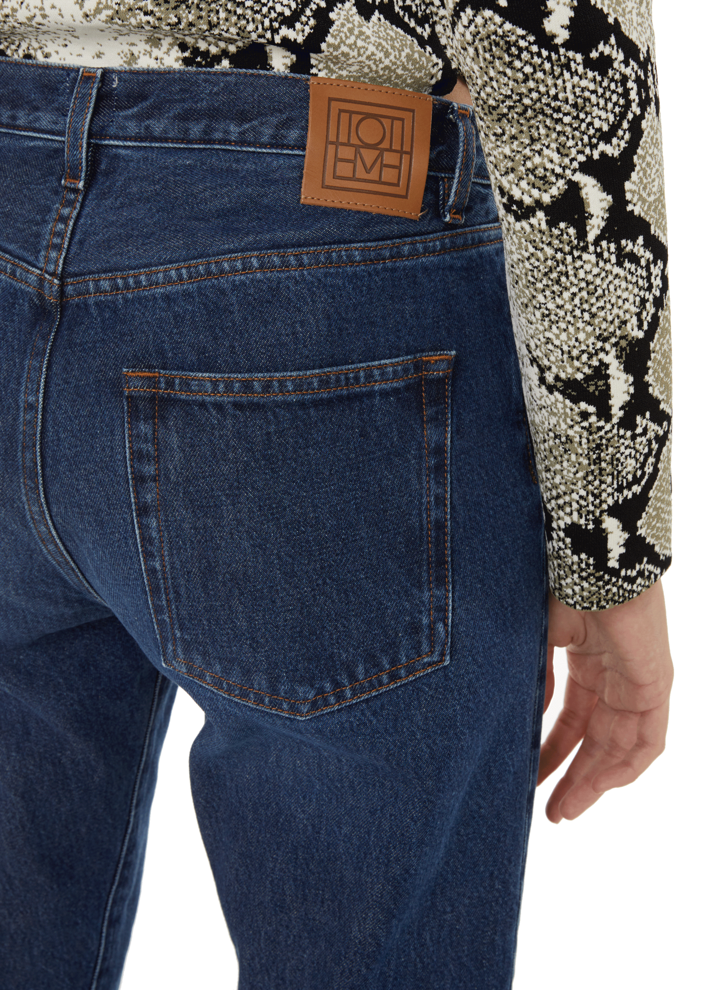 Straight-cut jeans TOTEME Blue