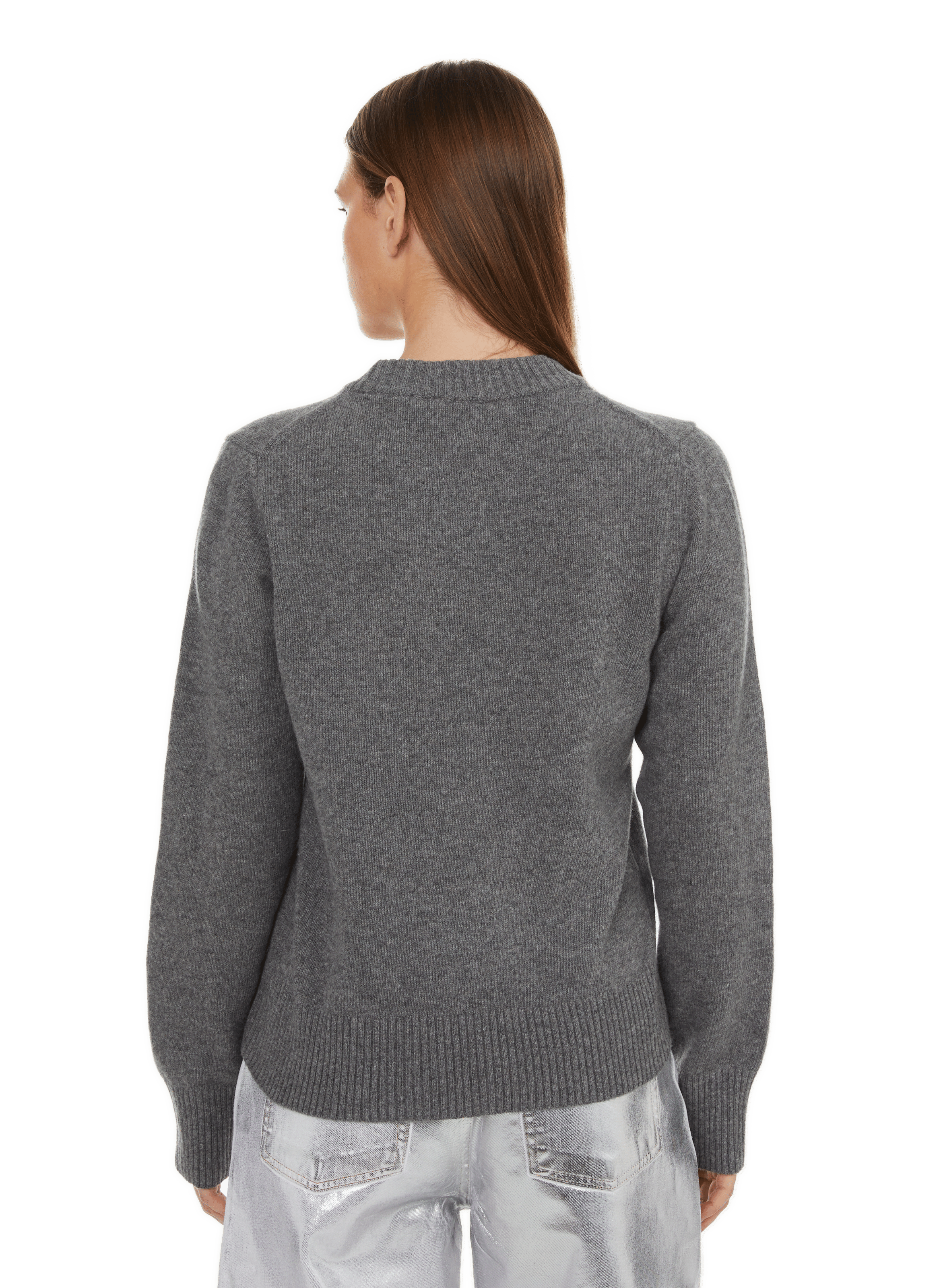 Sweatshirt GANNI Woman color Grey