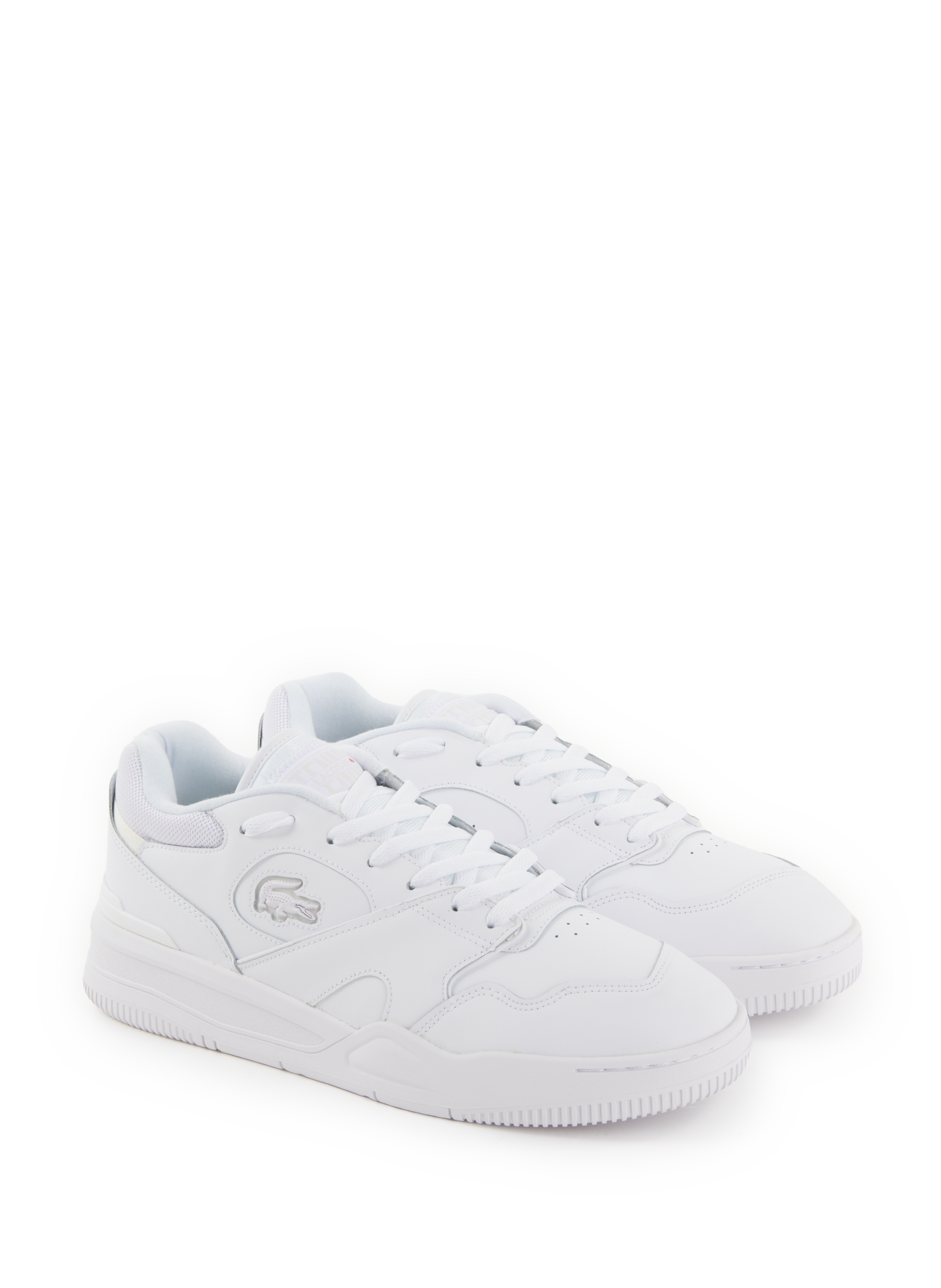Leather sneakers LACOSTE White