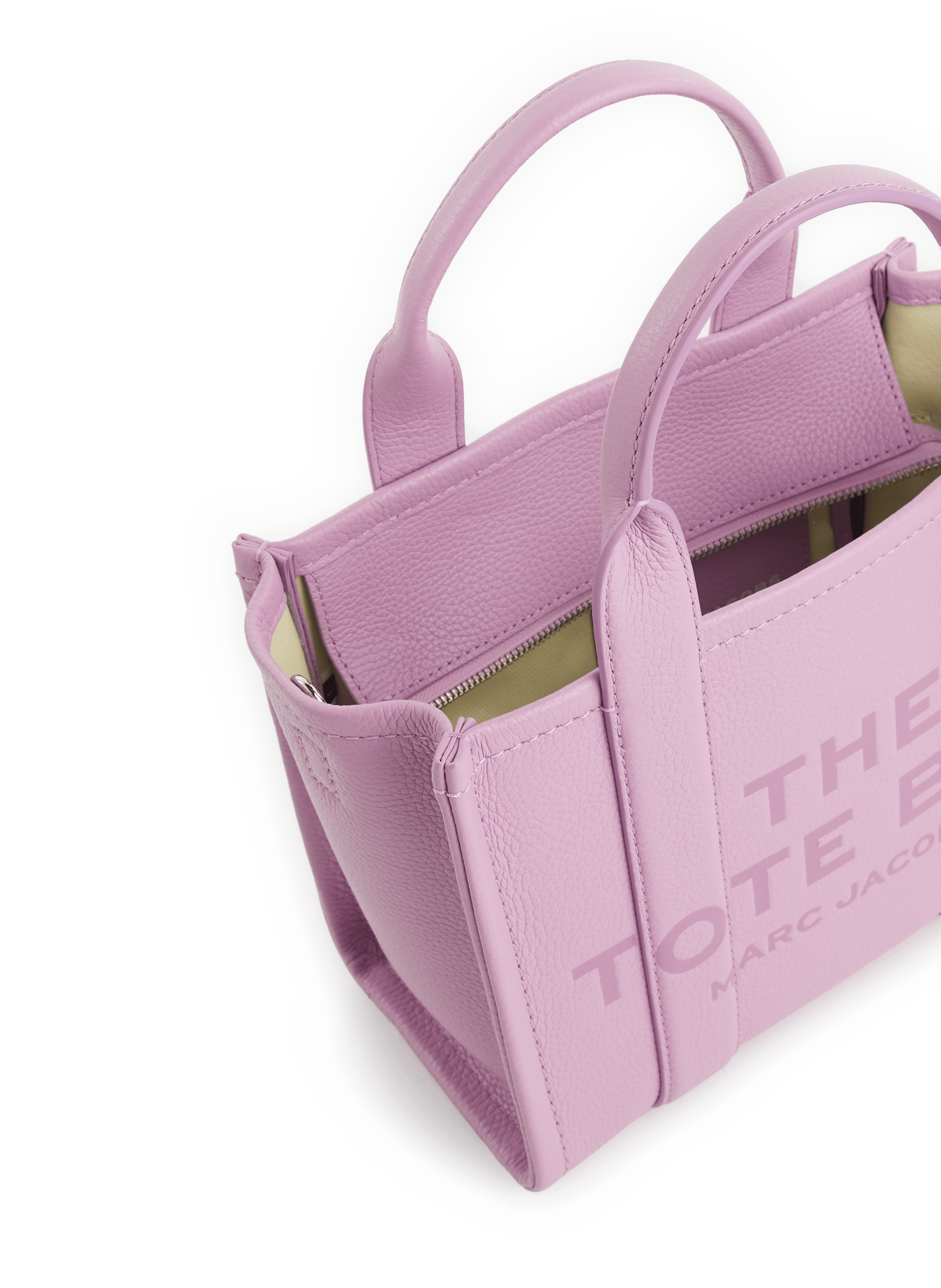 The Leather Mini Tote Bag | Purple MARC JACOBS Women