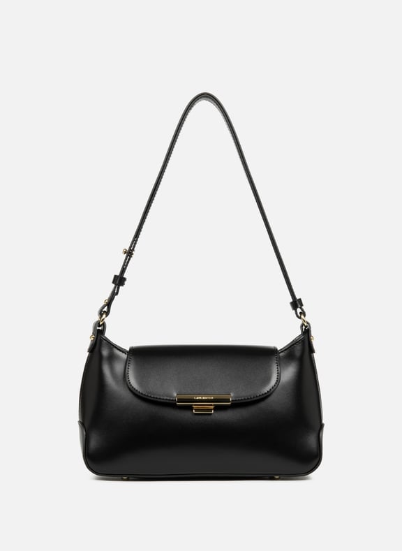 Sac besace - suave evenly Noir by LANCASTER LANCASTER Sac besace - suave evenly Noir