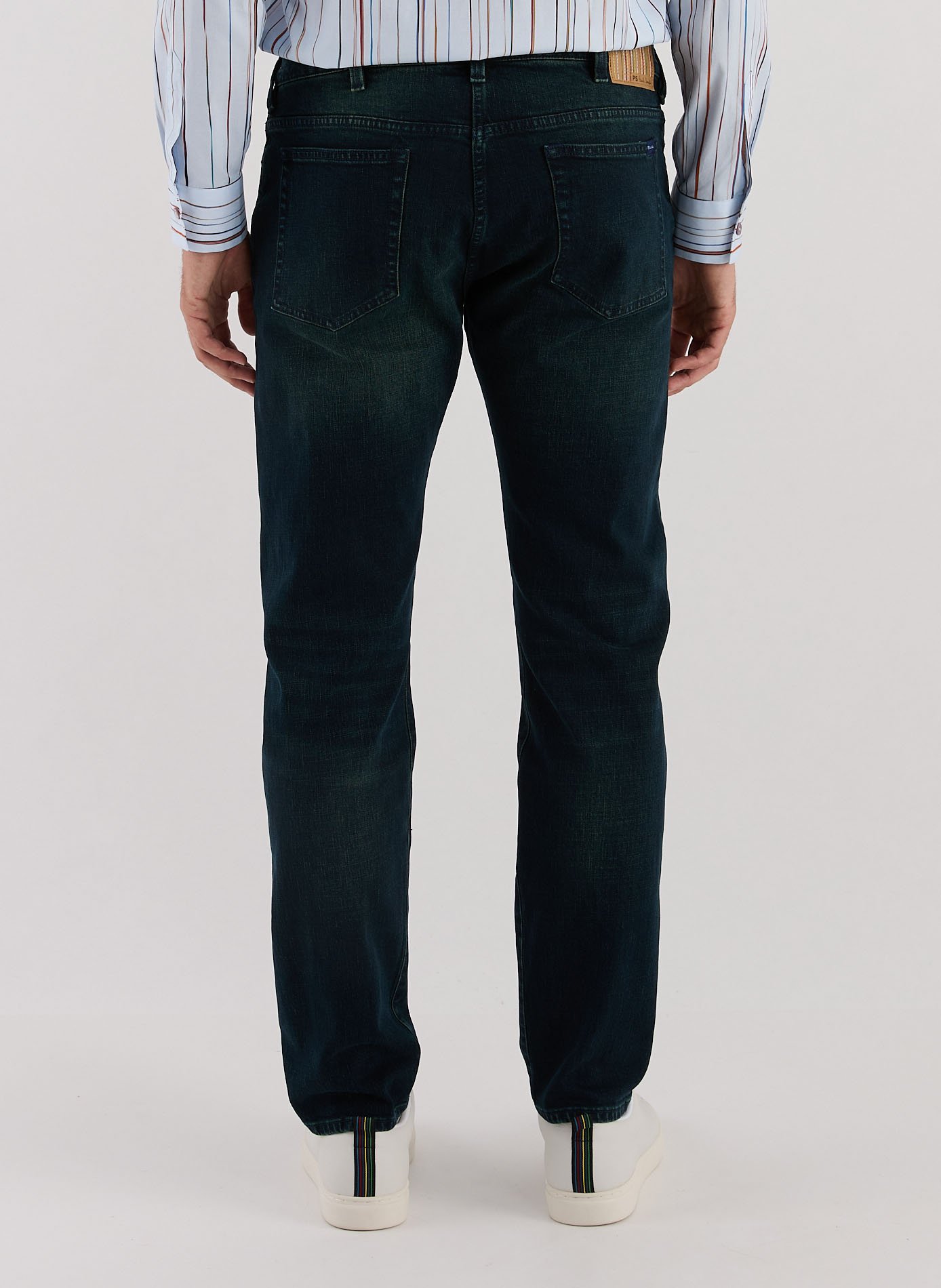 Faded straight-cut jeans PAUL SMITH Blue