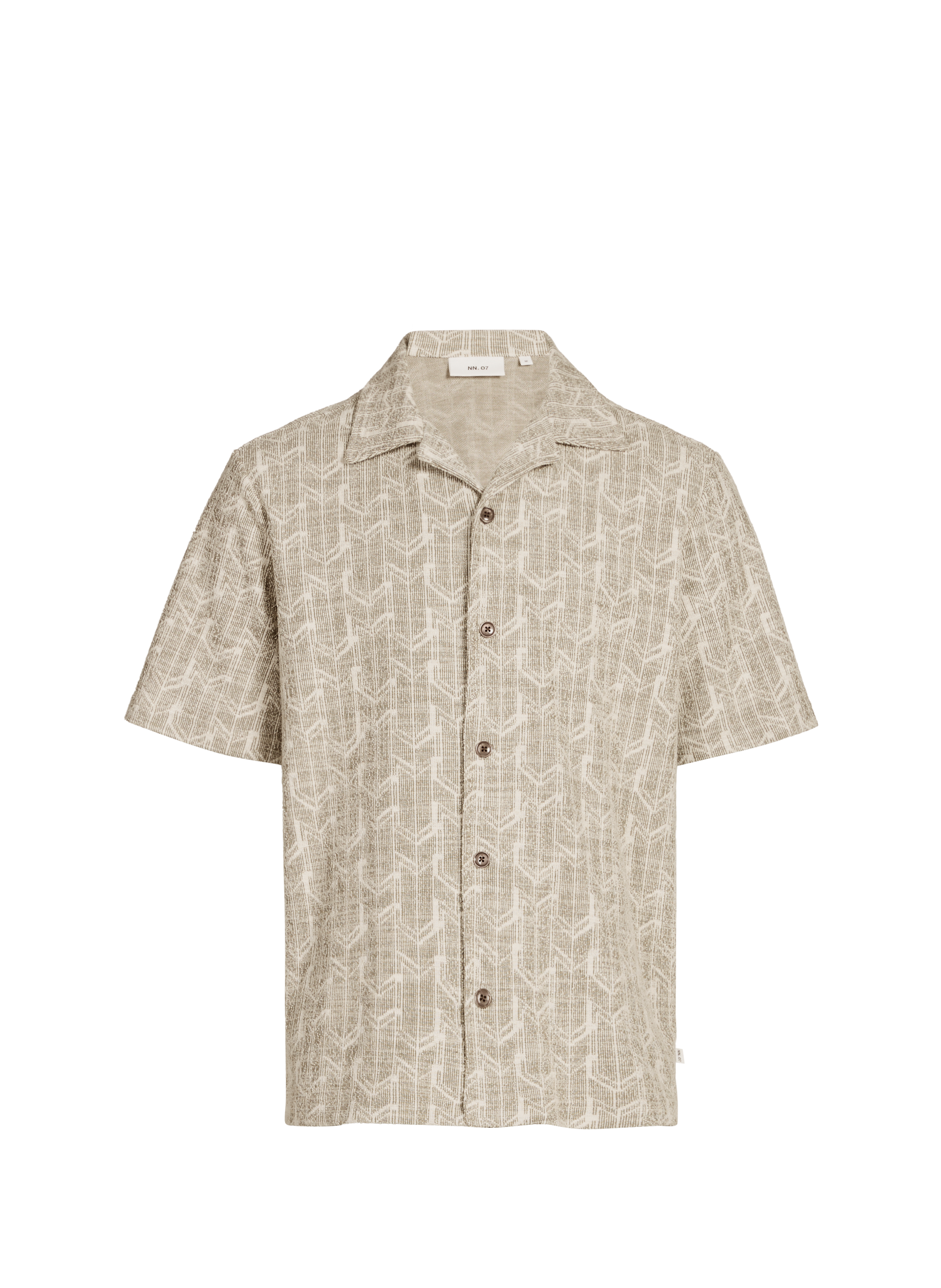 Textured shirt NN.07 Beige