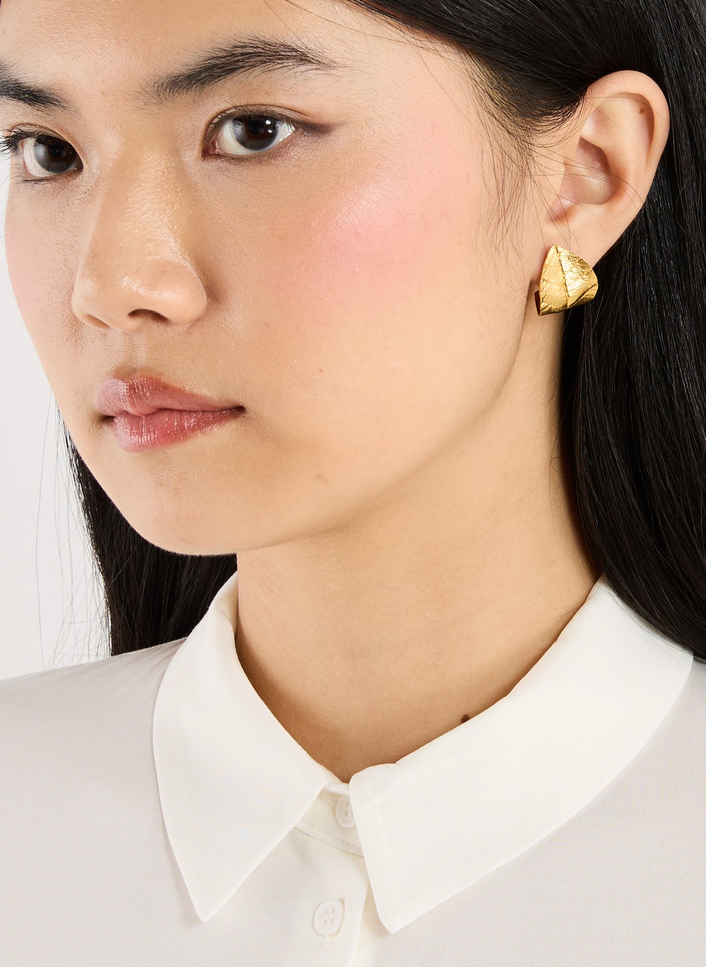 Boucles d'oreilles Ledena AURELIE BIDERMANN Doré