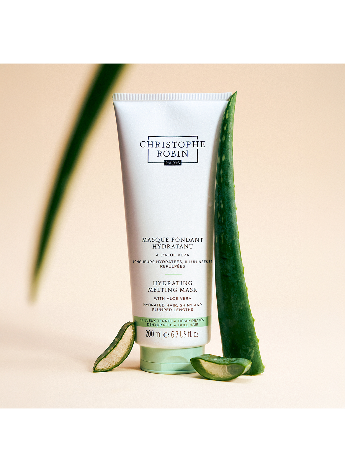 Masque fondant hydratant à l&#039;aloe vera CHRISTOPHE ROBIN No color