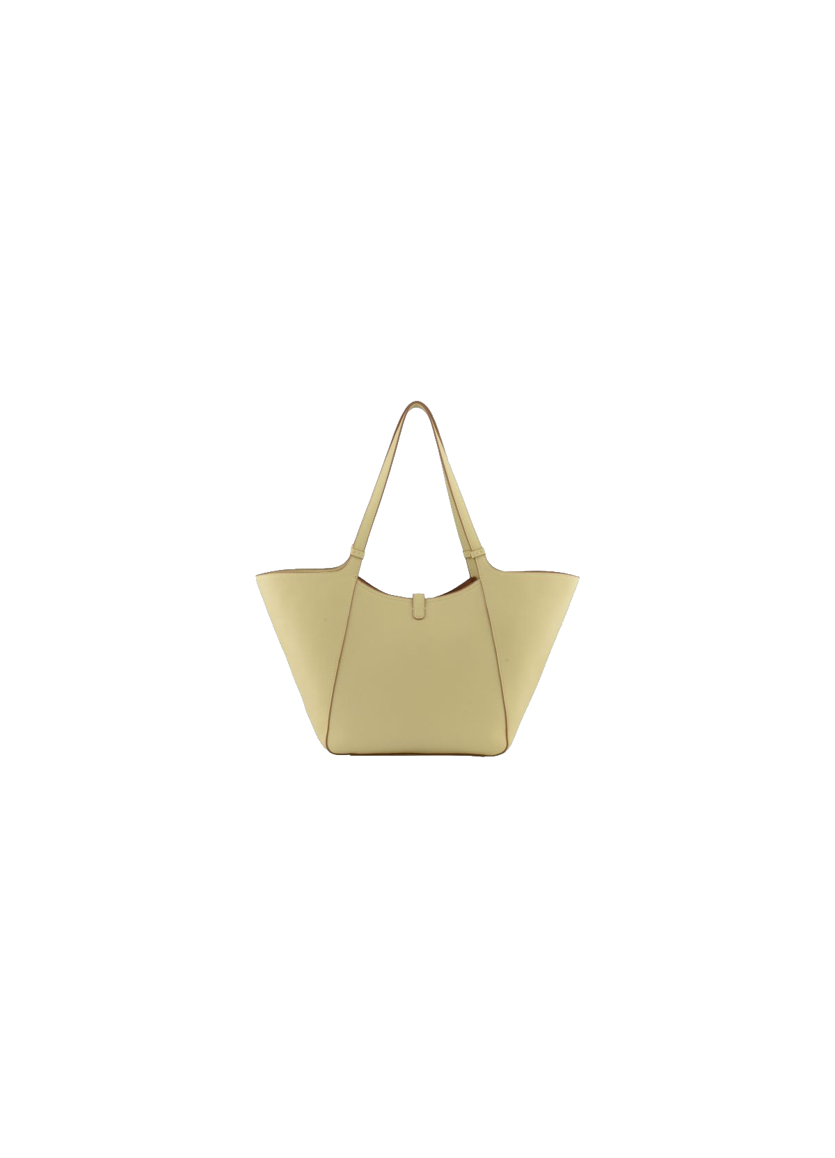 L'envolée | sac porté épaule gm POURCHET Jaune