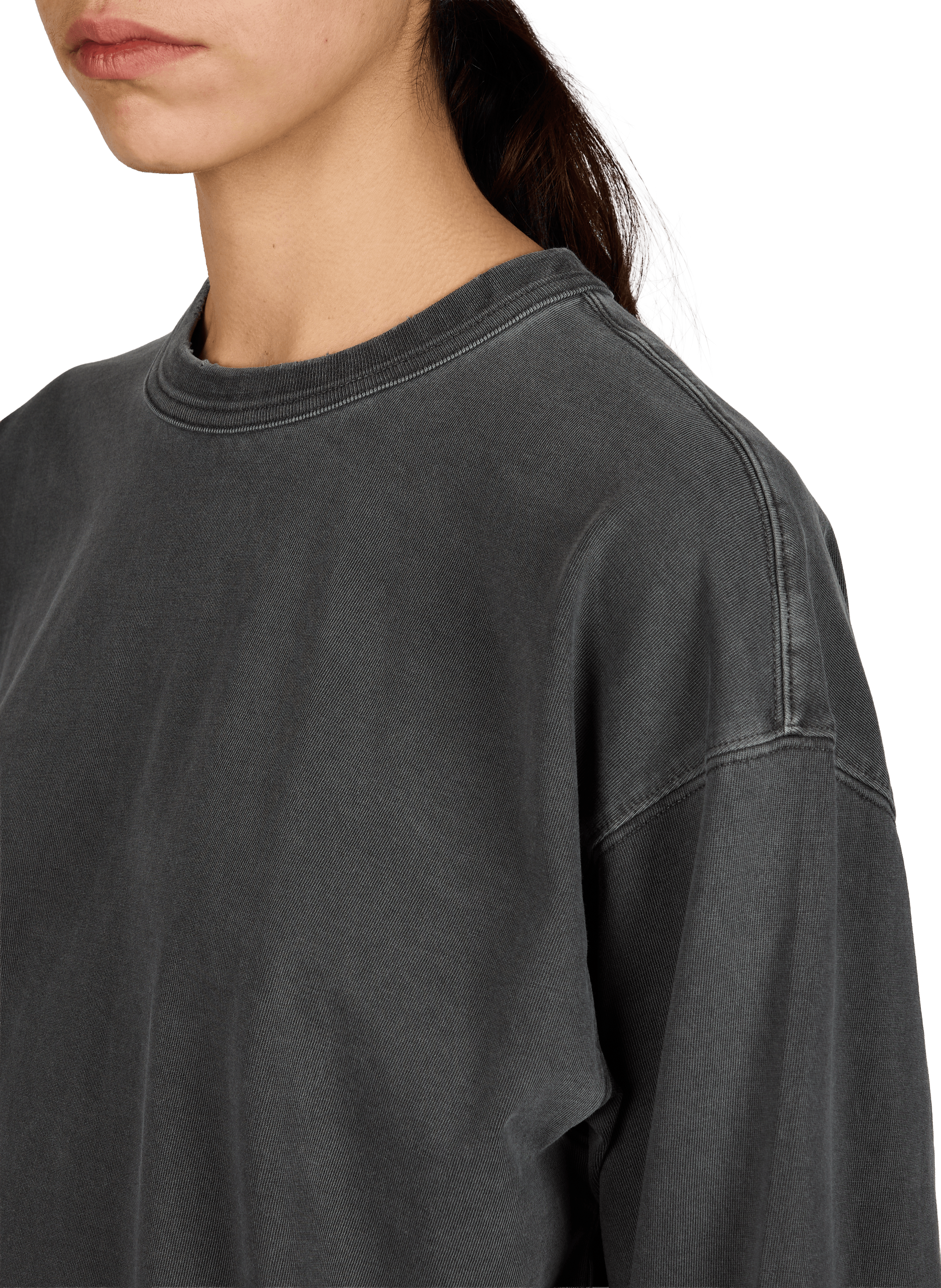 T-shirt à manches longues en coton CARHARTT WIP Noir