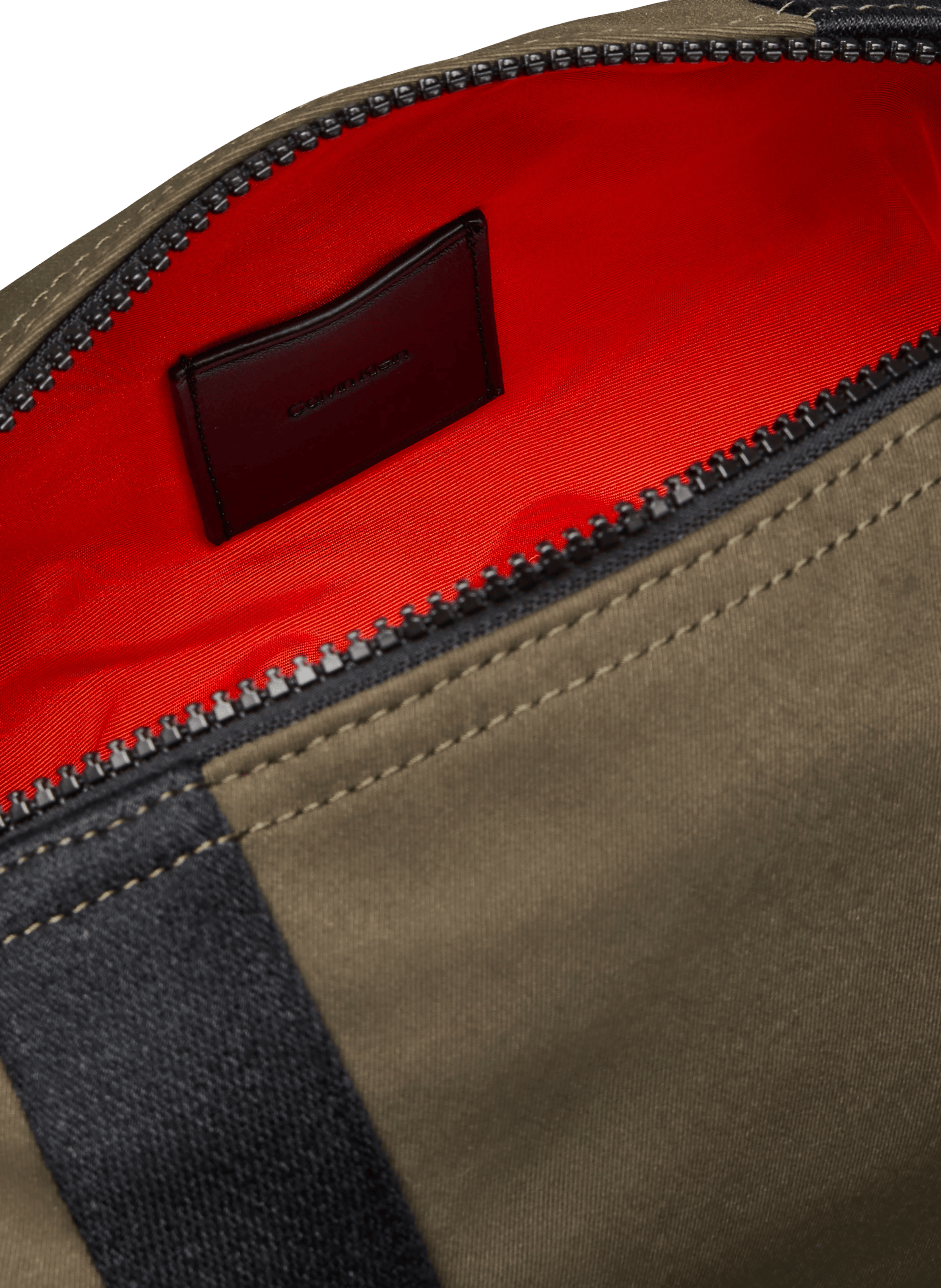 Logo shoulder bag CALVIN KLEIN Khaki