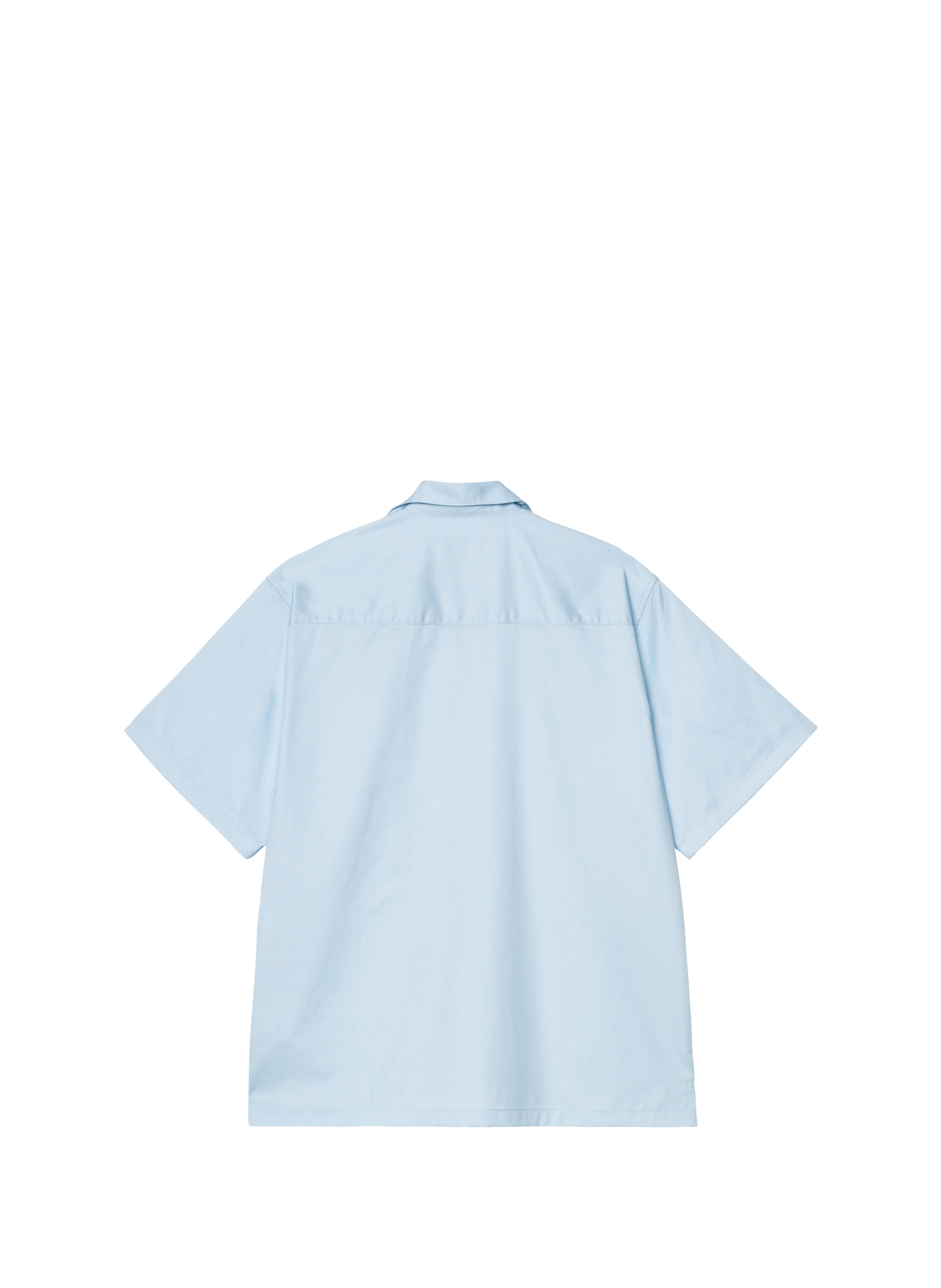 Chemise manches courtes broderie logo CARHARTT WIP Bleu