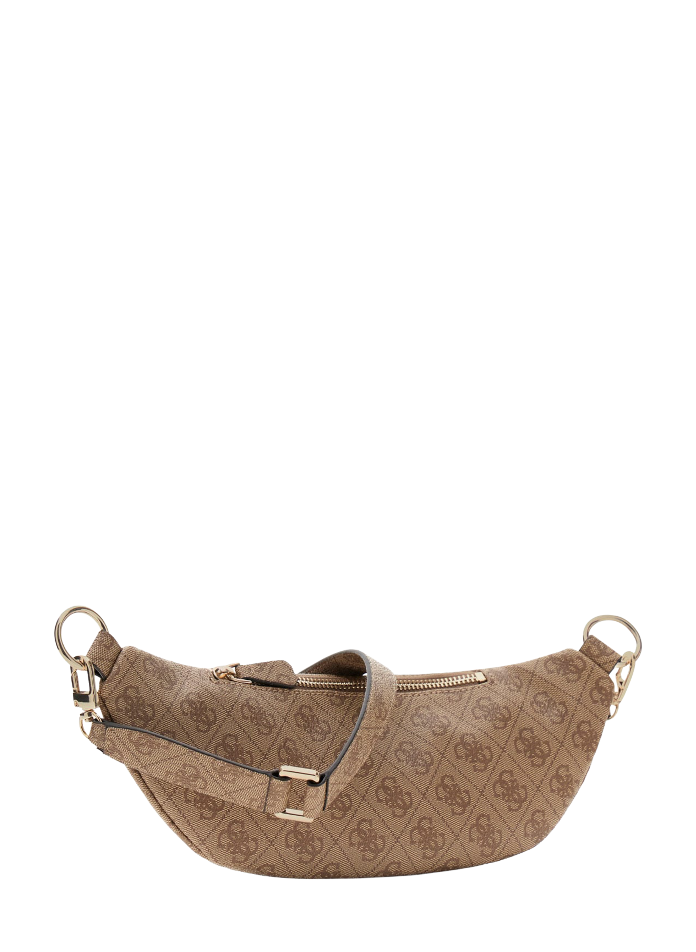 Latona logo fanny pack GUESS Brown