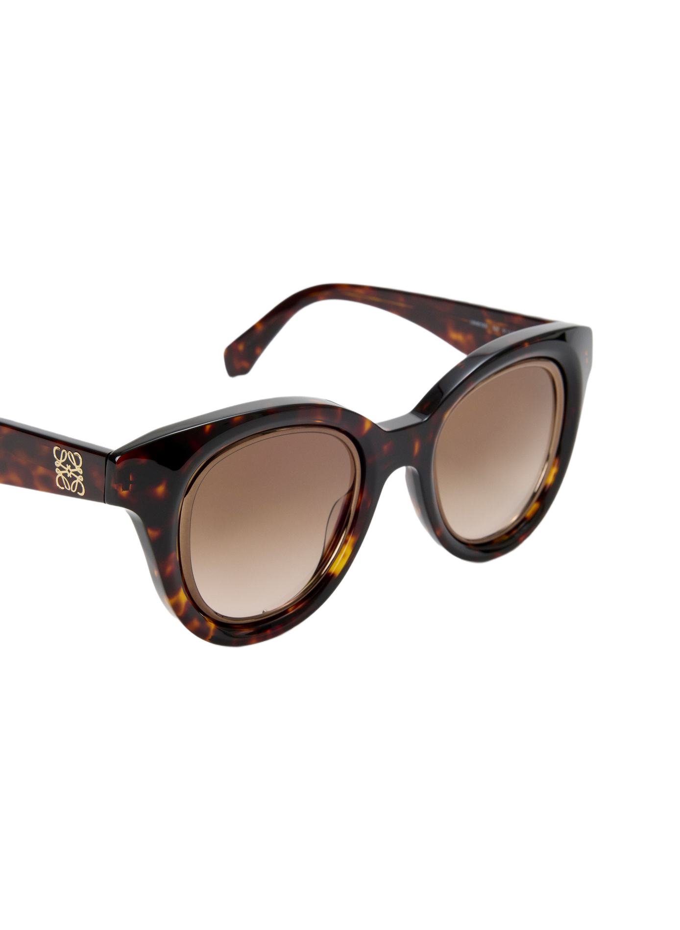 Lunettes de soleil Mini Anagram Butterfly LOEWE Marron
