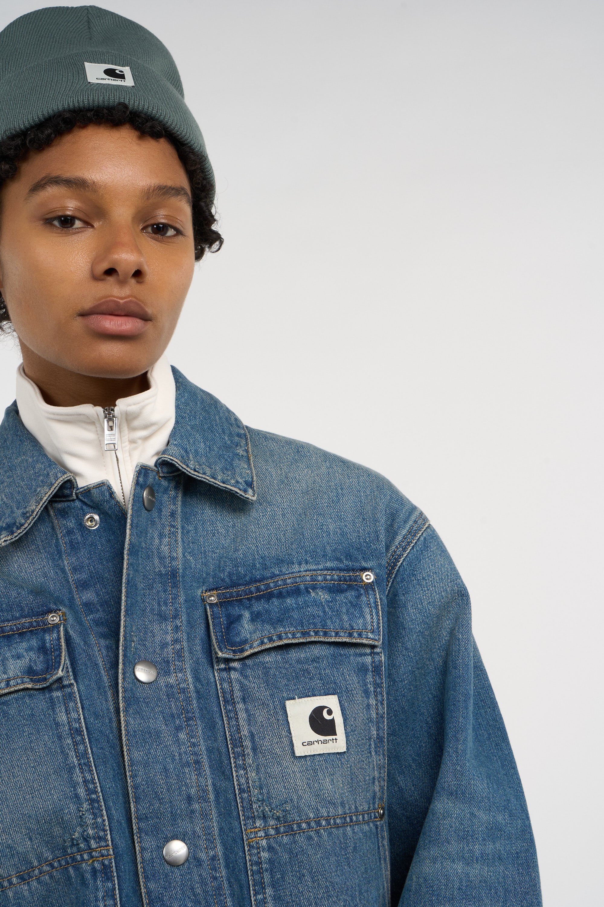 Veste denim w' og arctic jacket CARHARTT WIP Bleu
