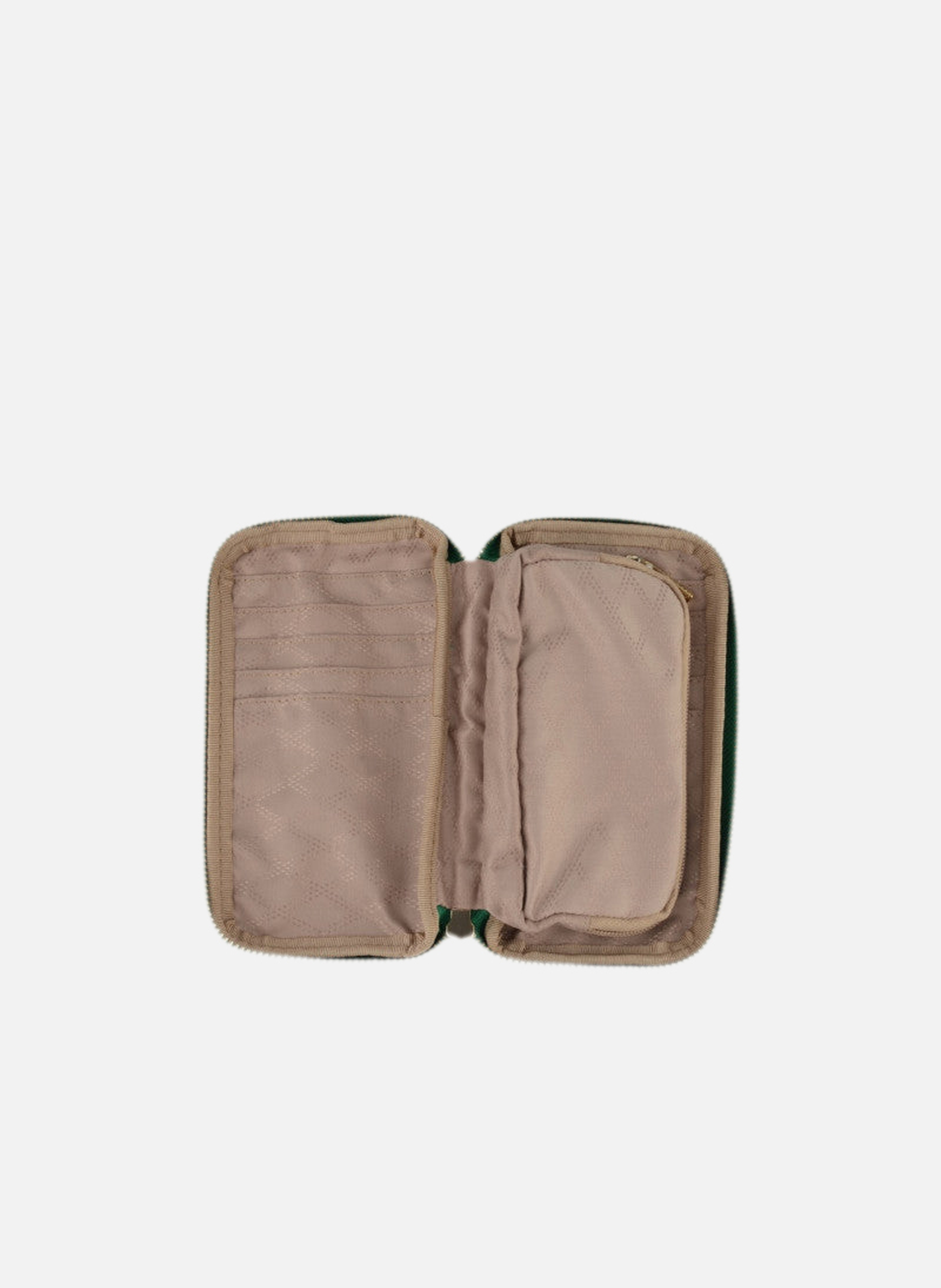 Club | etui téléphone portable en cuir de veau grainé | Vert POURCHET Femme