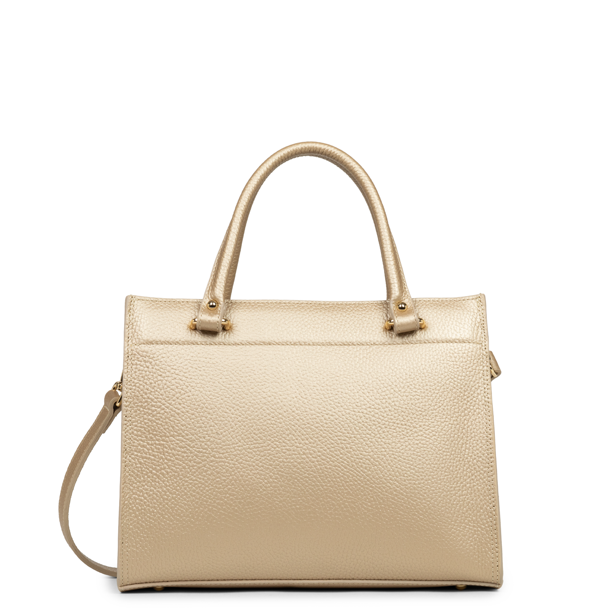 M handbag - foulonné double LANCASTER Golden