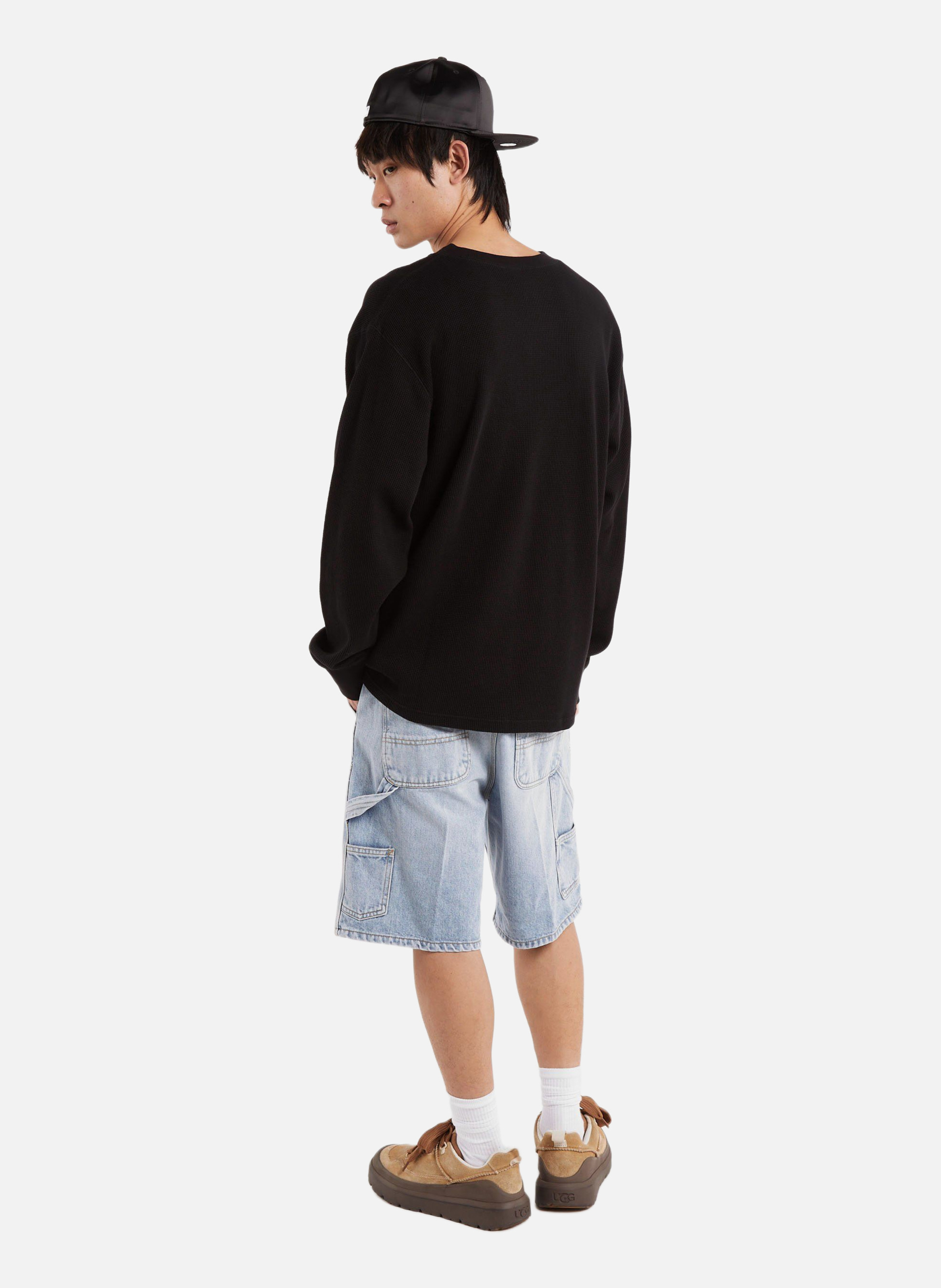 T-shirt l/s eightynine waffle t-shirt CARHARTT WIP Noir