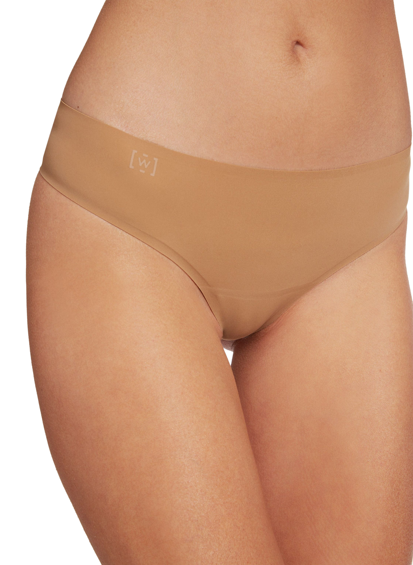 Nahtloses einfarbiges Band WOLFORD Grau