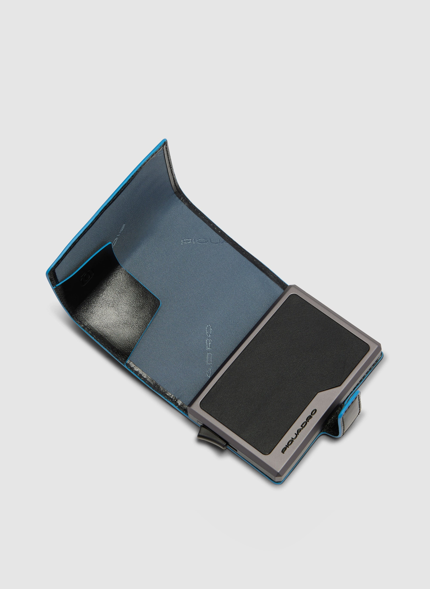 Portefeuille modulaire magsafe® PIQUADRO Noir