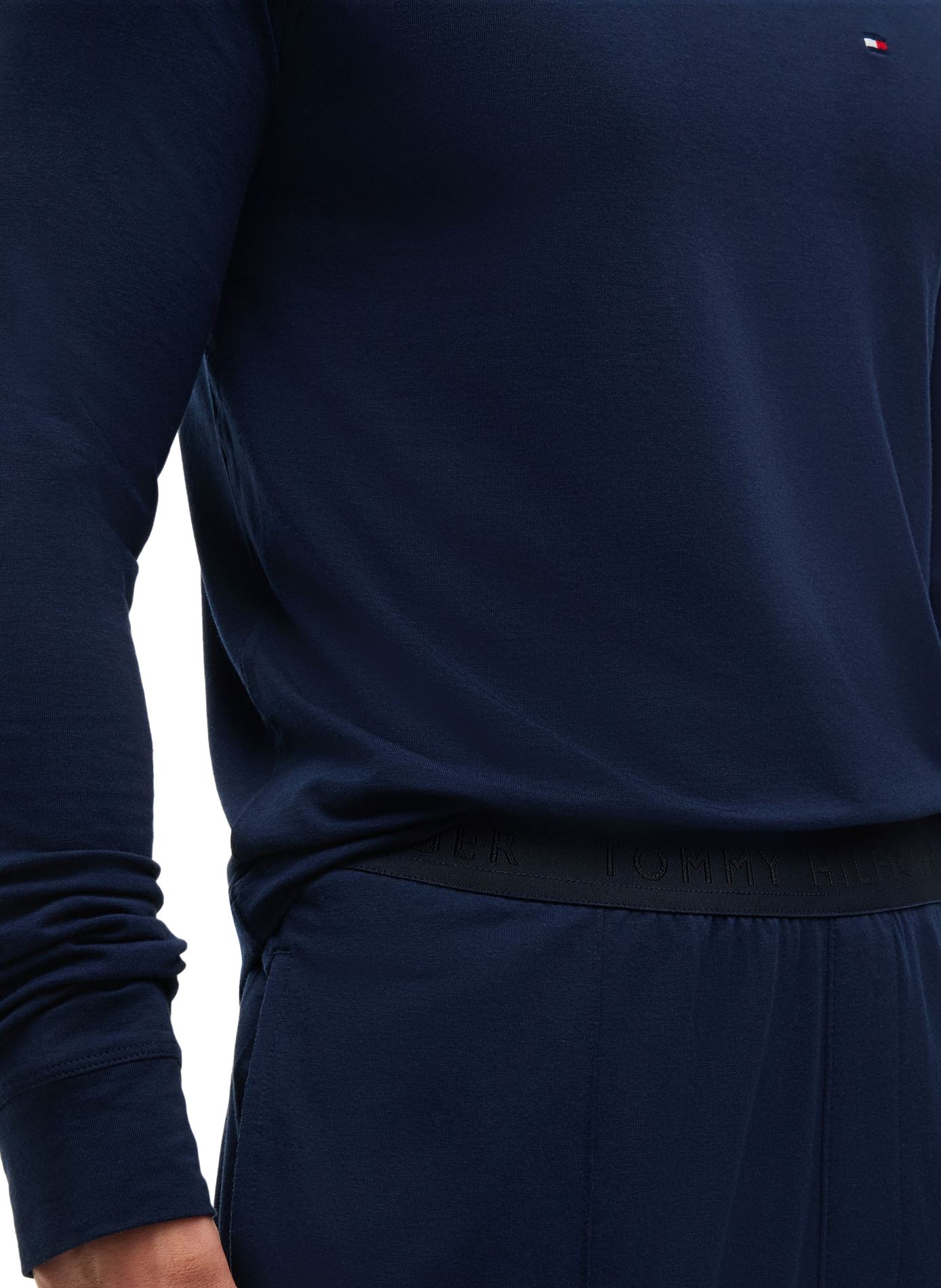 Long logo pyjamas TOMMY HILFIGER Blue
